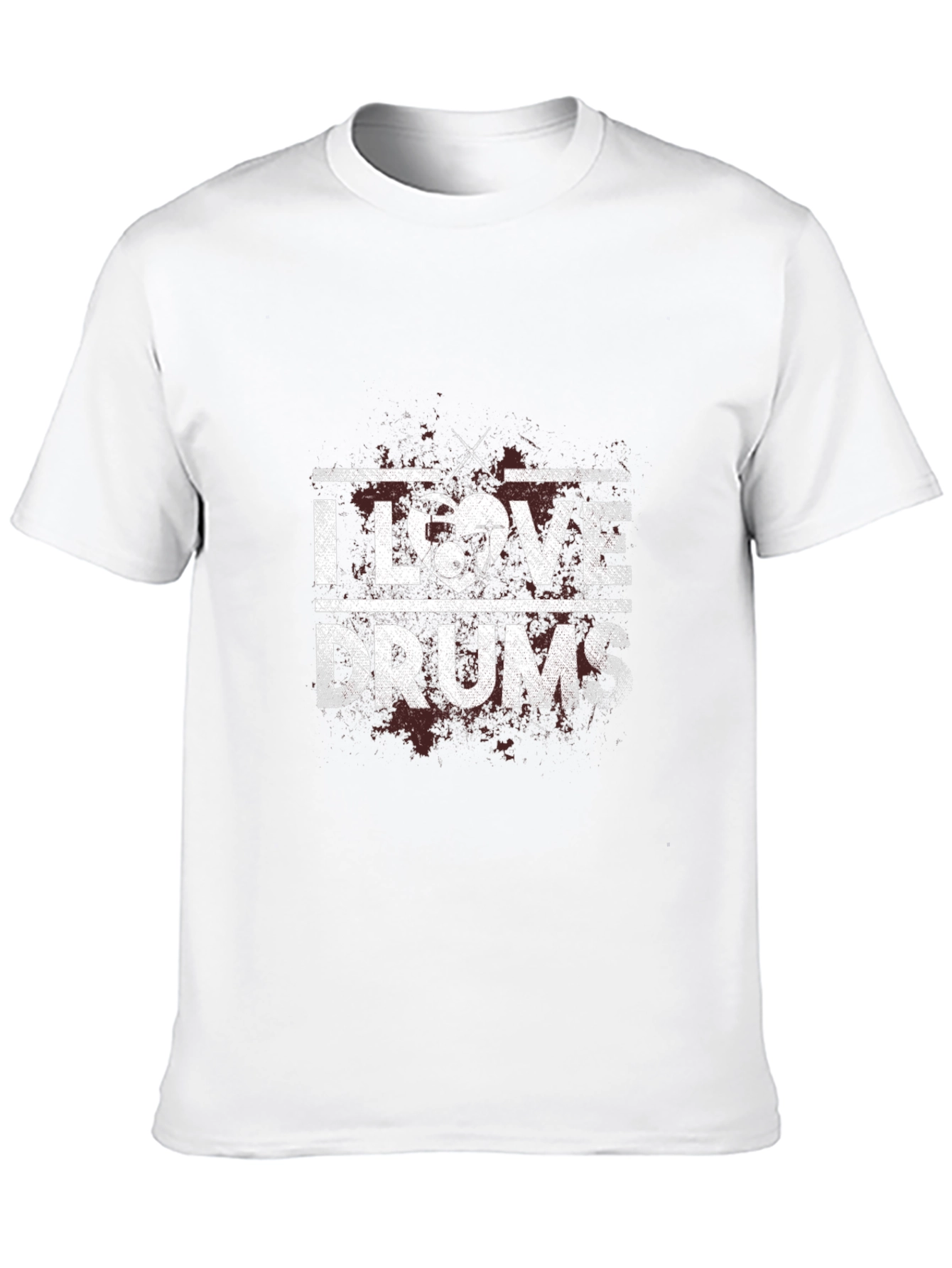 I Love Drums Graphic T-Shirt