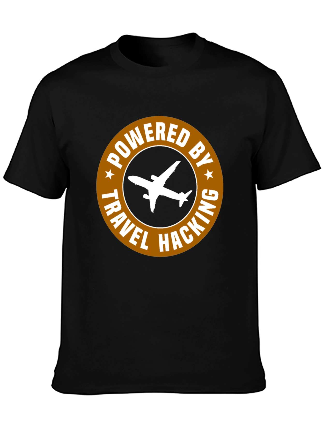 Travel Hacking Powered T-Shirt - Aviation Lover