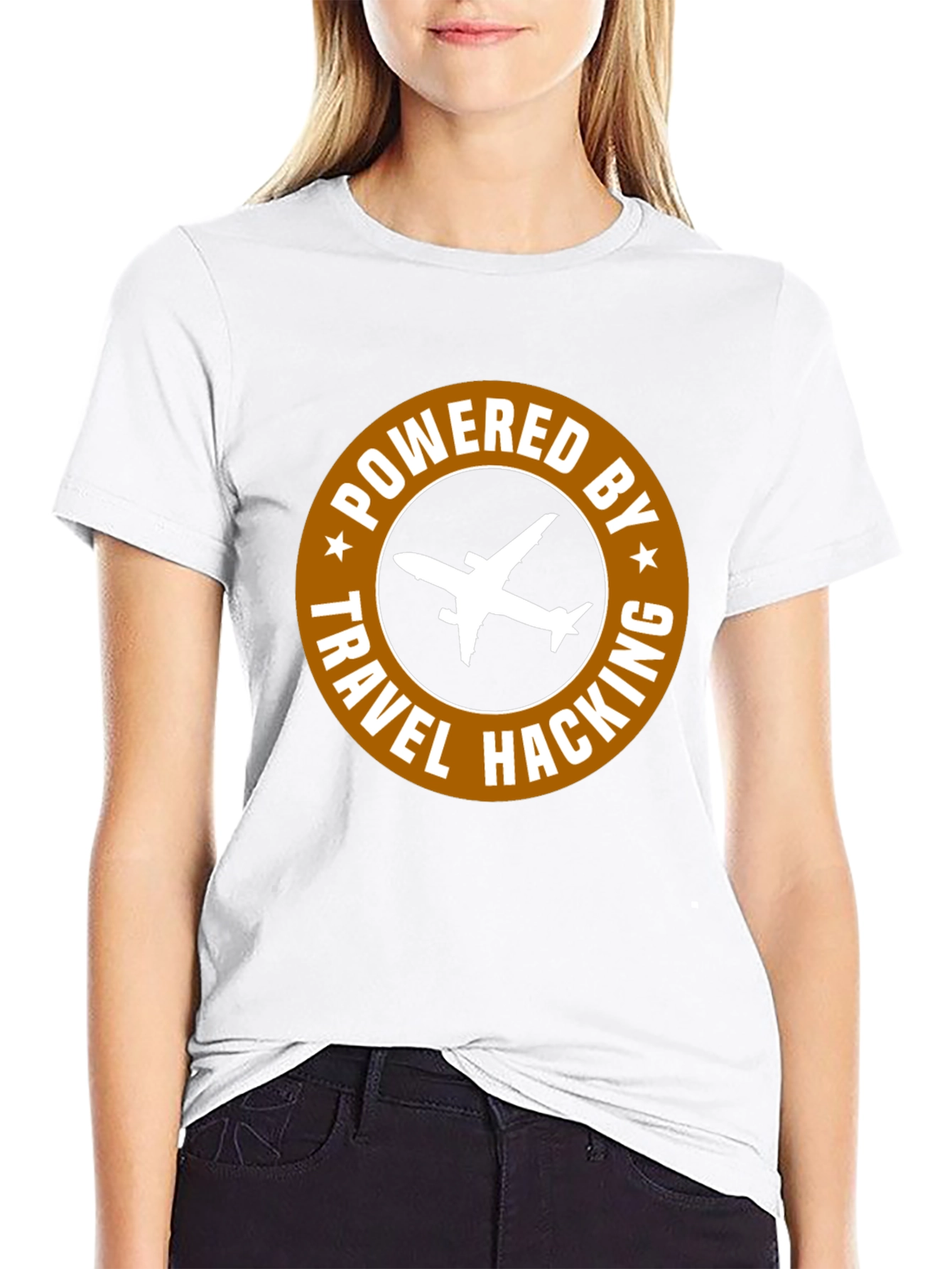 Travel Hacking Powered T-Shirt - Aviation Lover