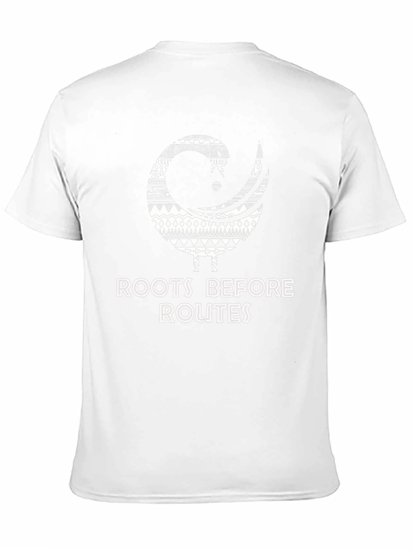 Roots Before Routes Graphic Tee - Black