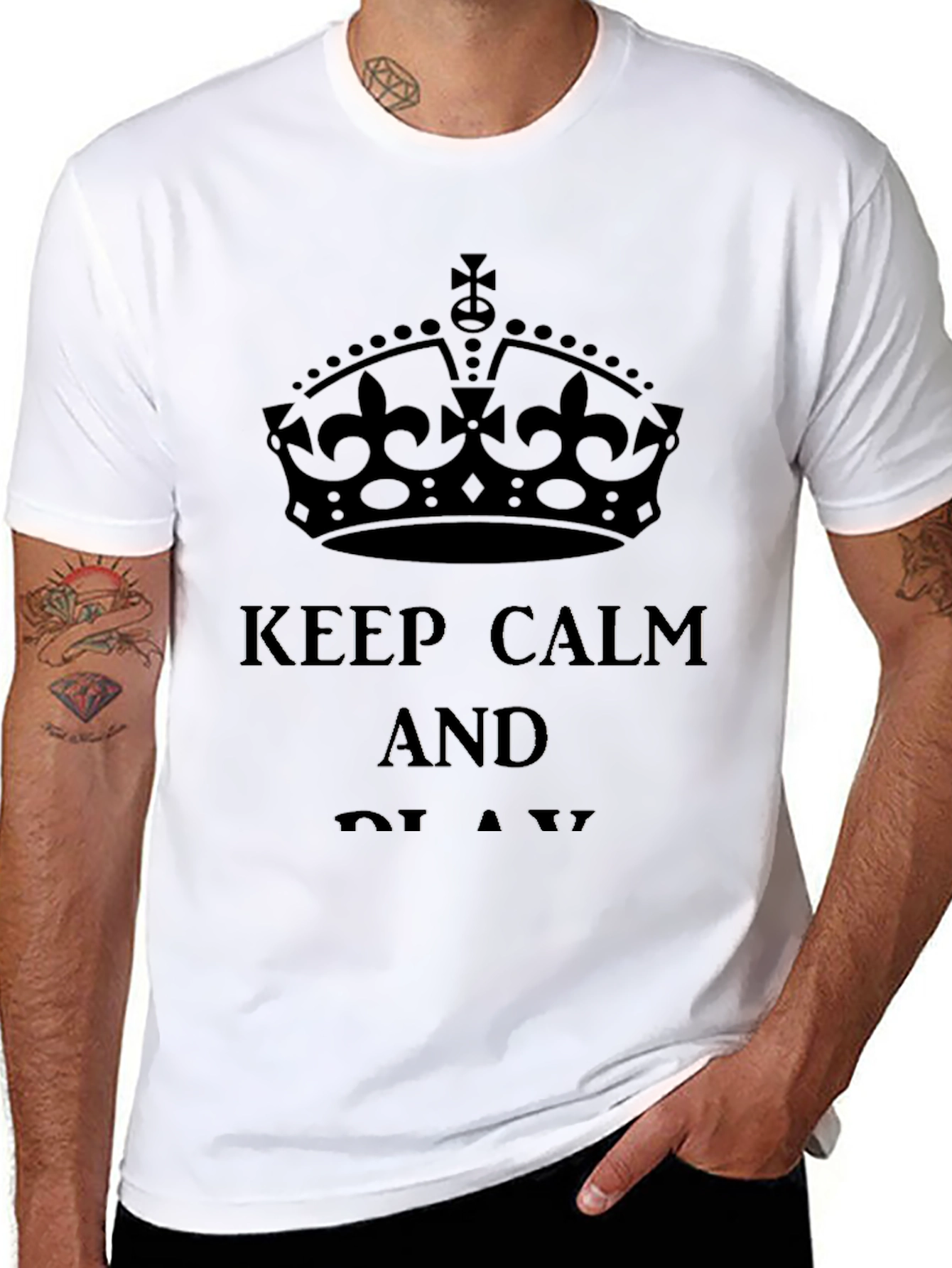 Keep Calm T-Shirt - Classic Graphic Tee