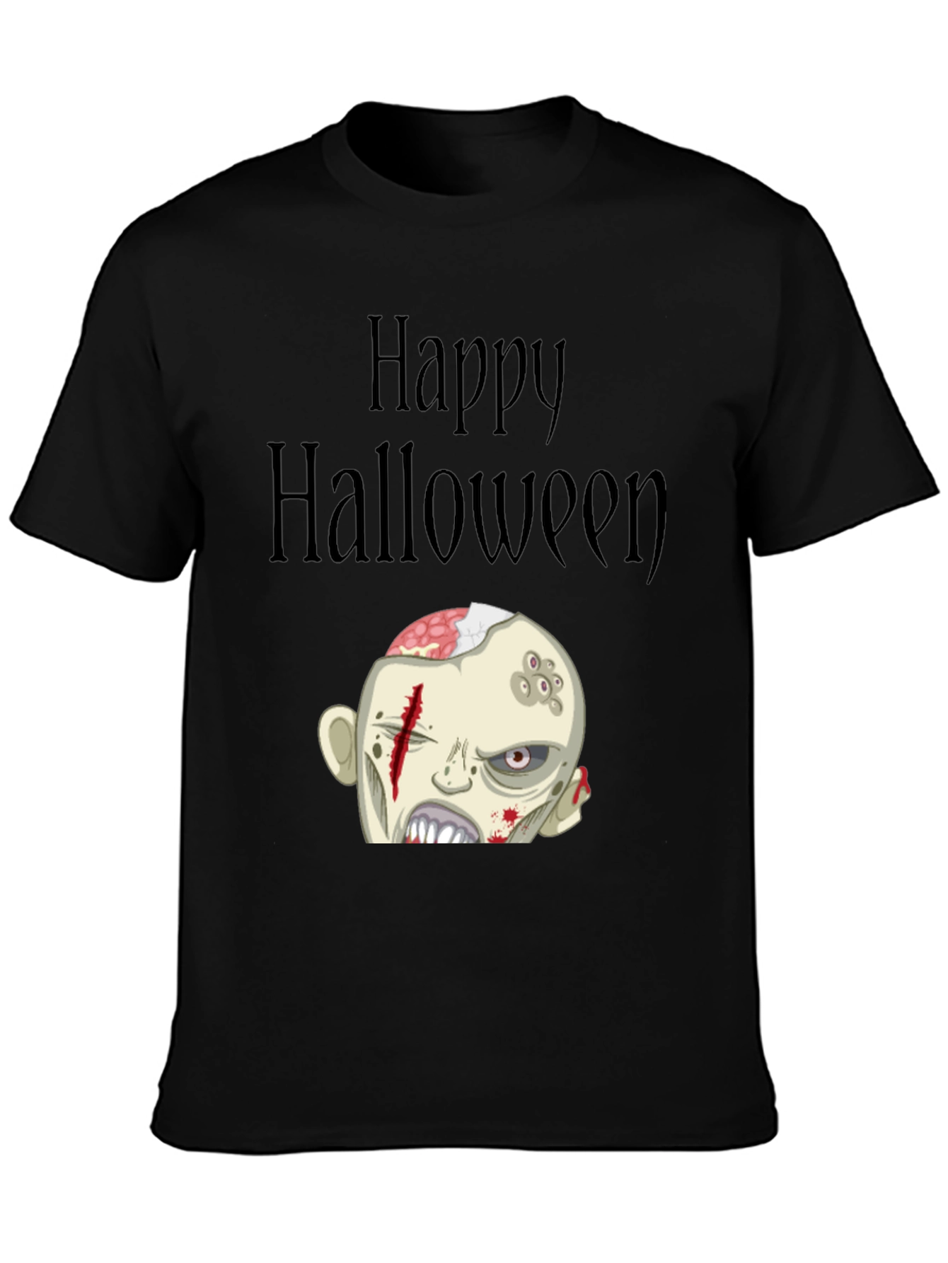 Happy Halloween Zombie T-Shirt