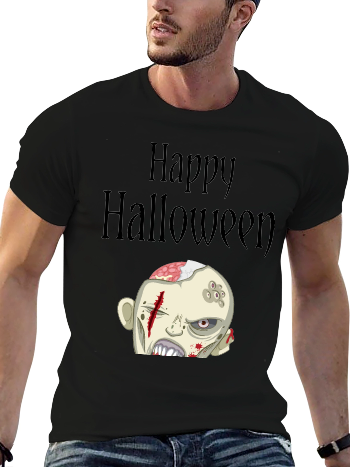 Happy Halloween Zombie T-Shirt