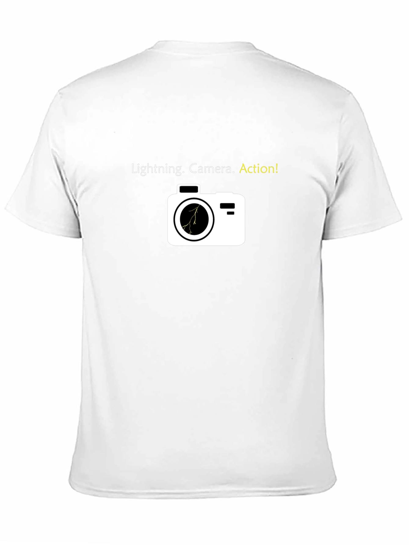 Lightning Camera Action Tee - Photographers Shirt