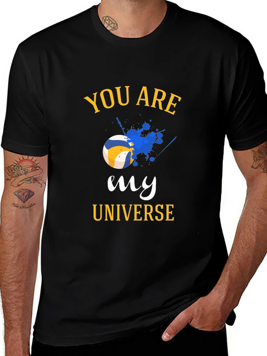 Volleyball Universe Graphic Tee