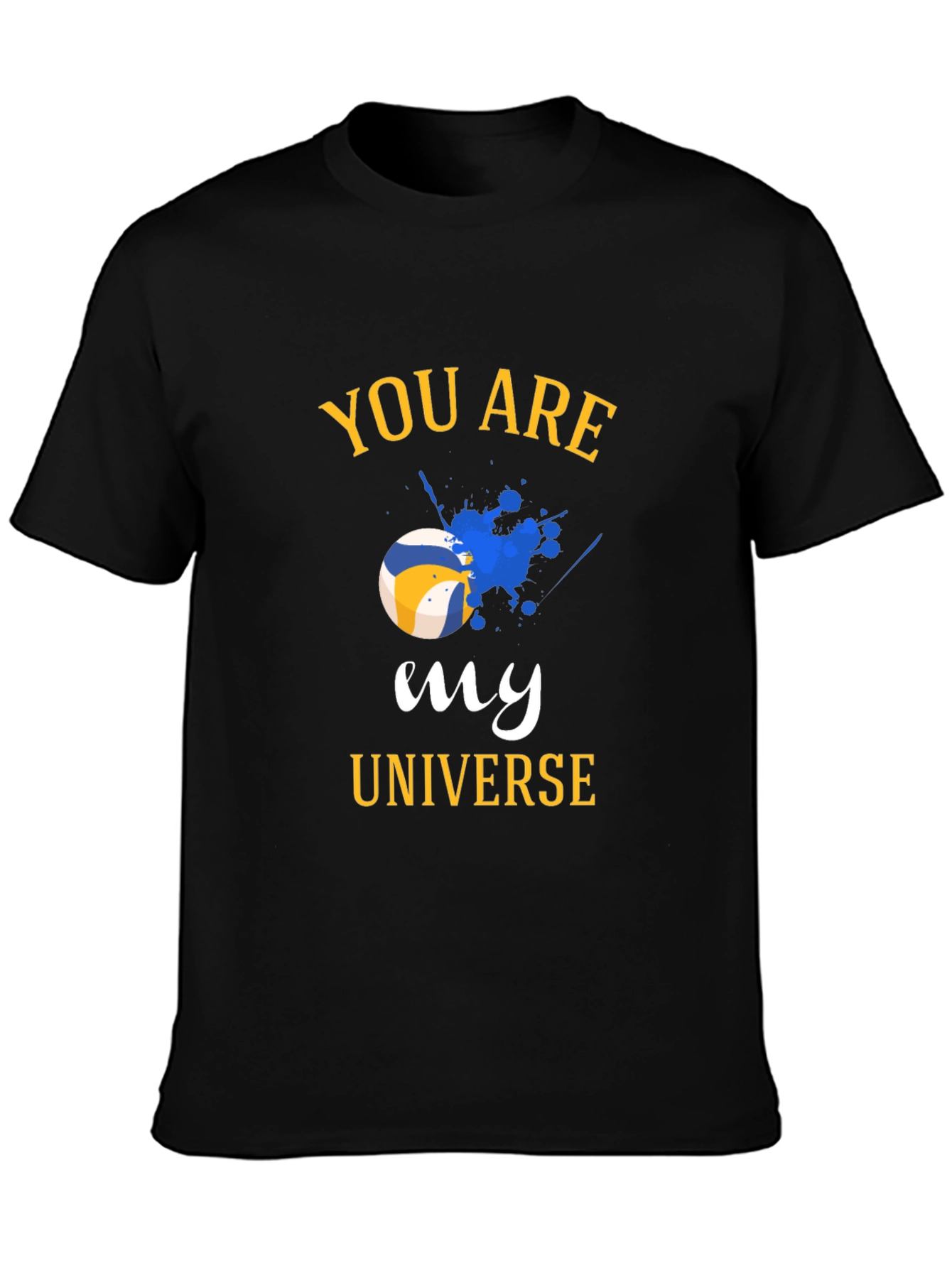 Volleyball Universe Graphic Tee