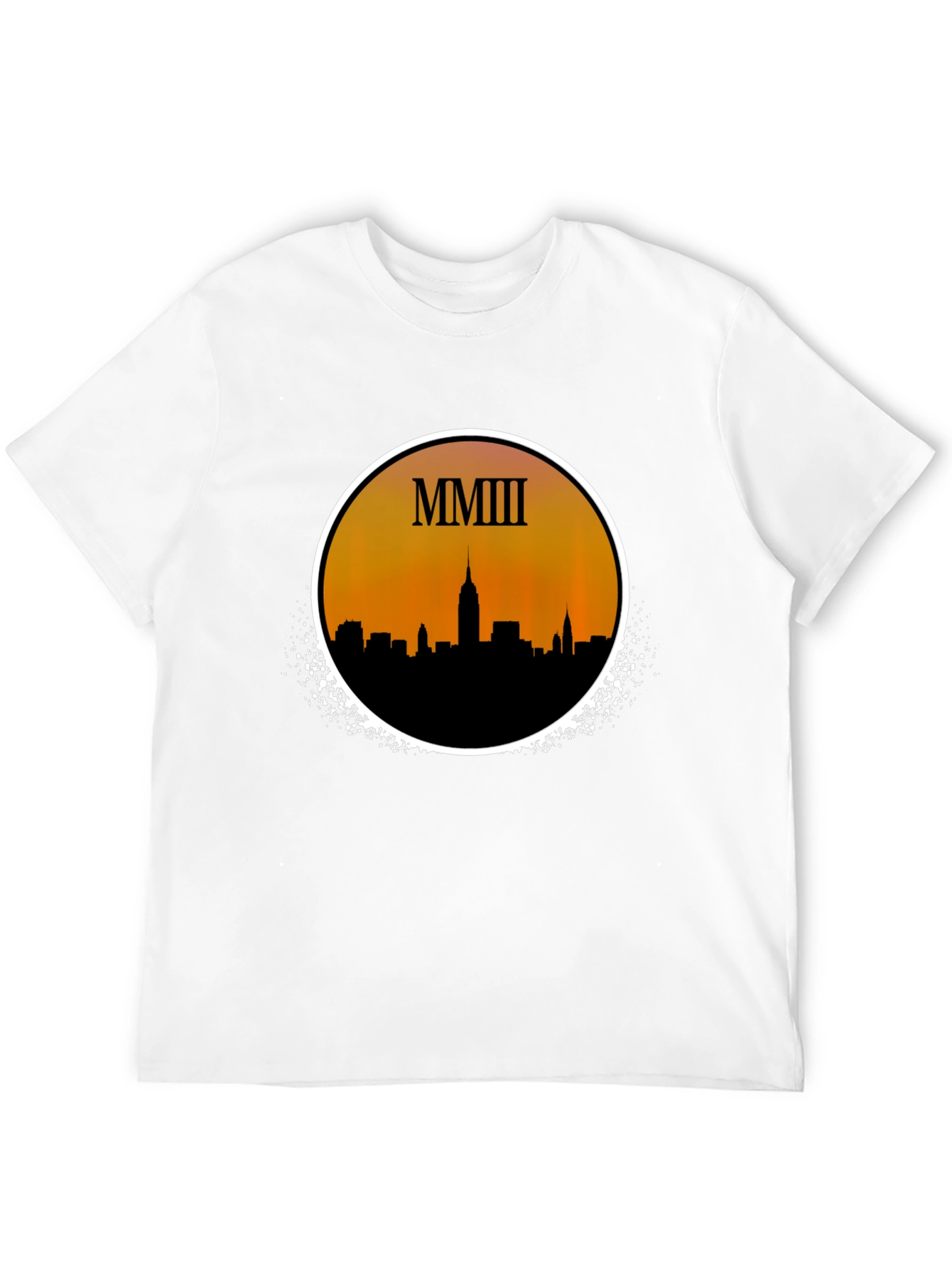 MMIII NYC Skyline Graphic T-Shirt