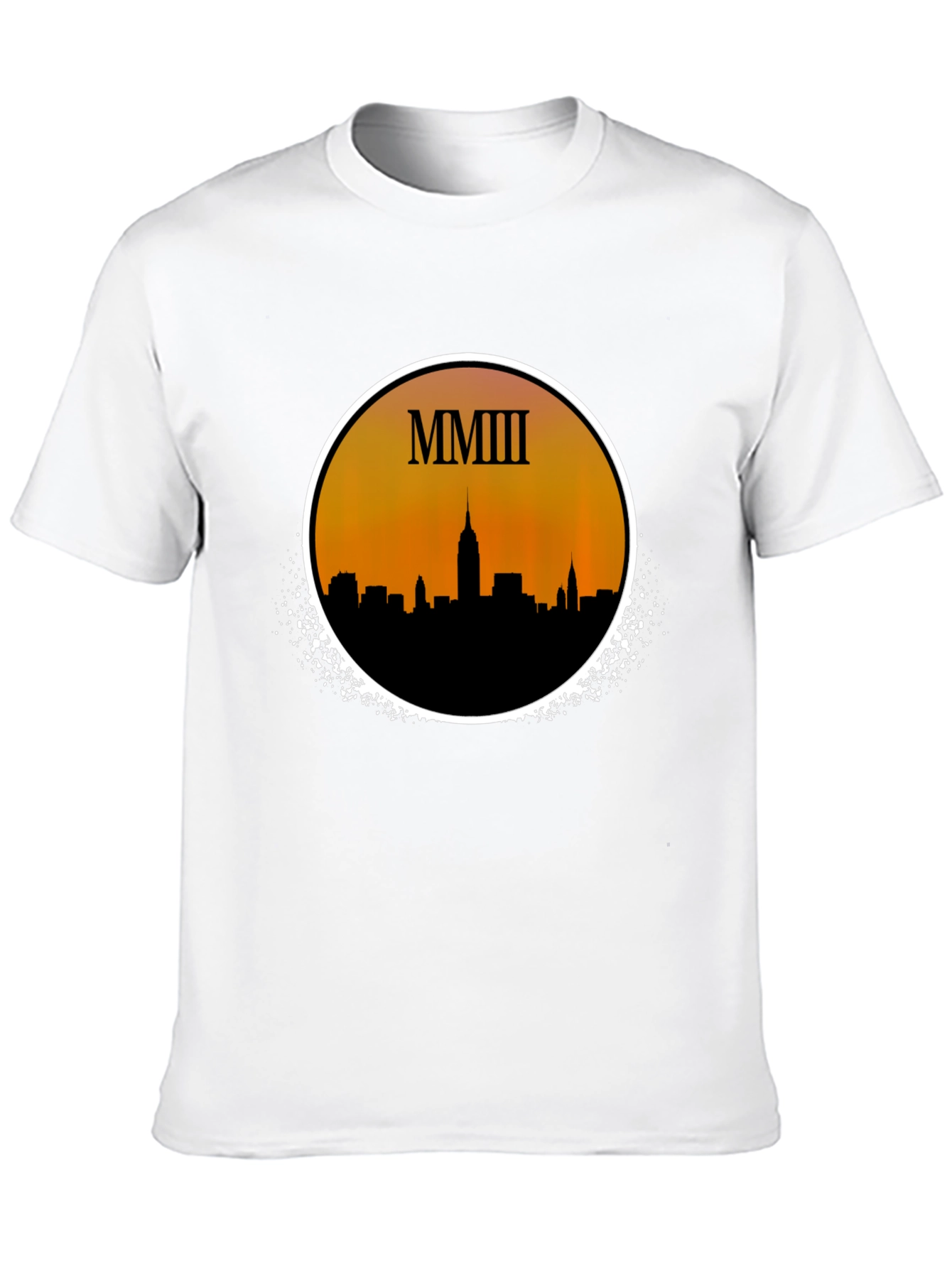 MMIII NYC Skyline Graphic T-Shirt