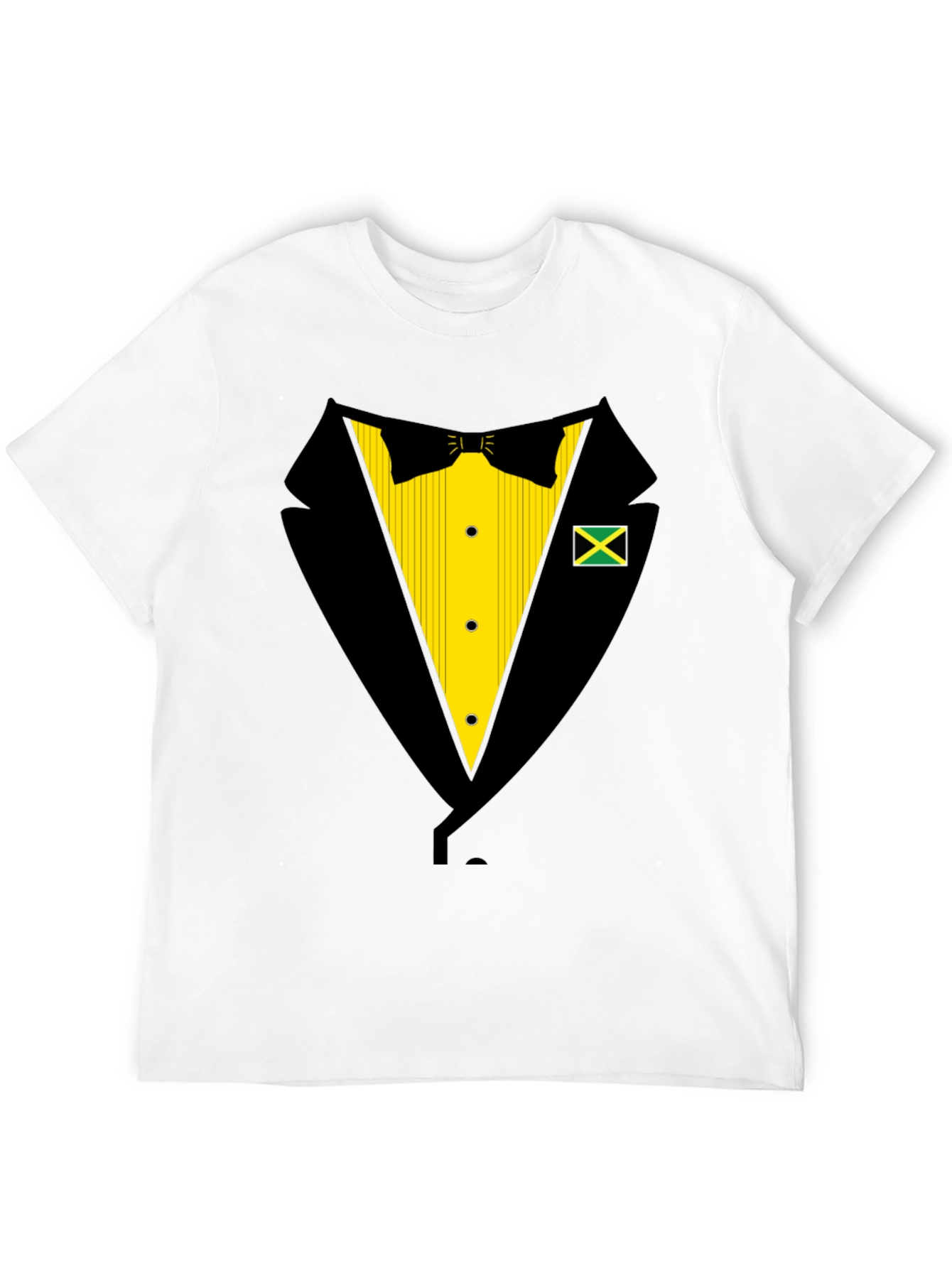 Jamaica Tuxedo T-Shirt - Fun Party Top