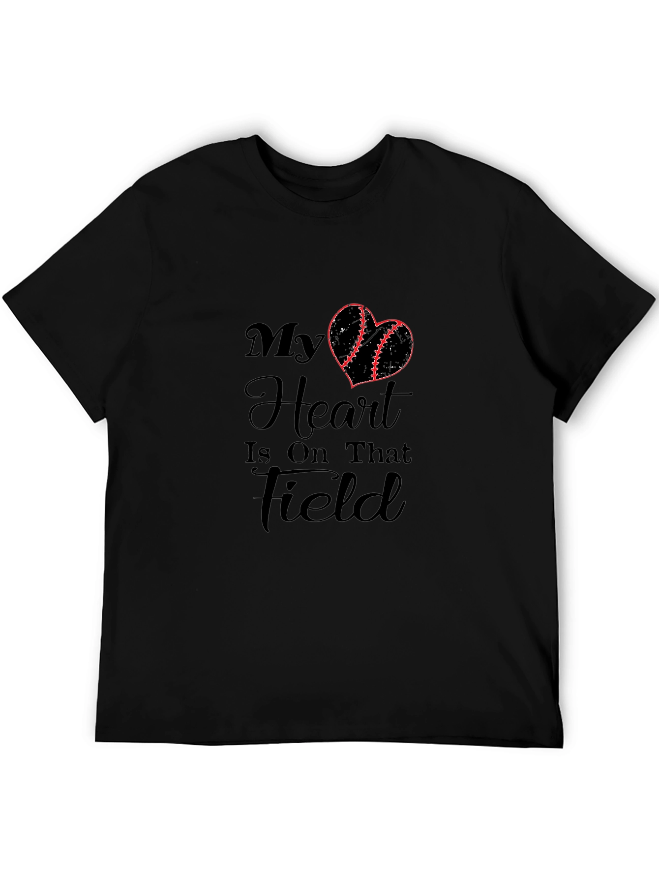 My Heart is on That Field Graphic Tee
