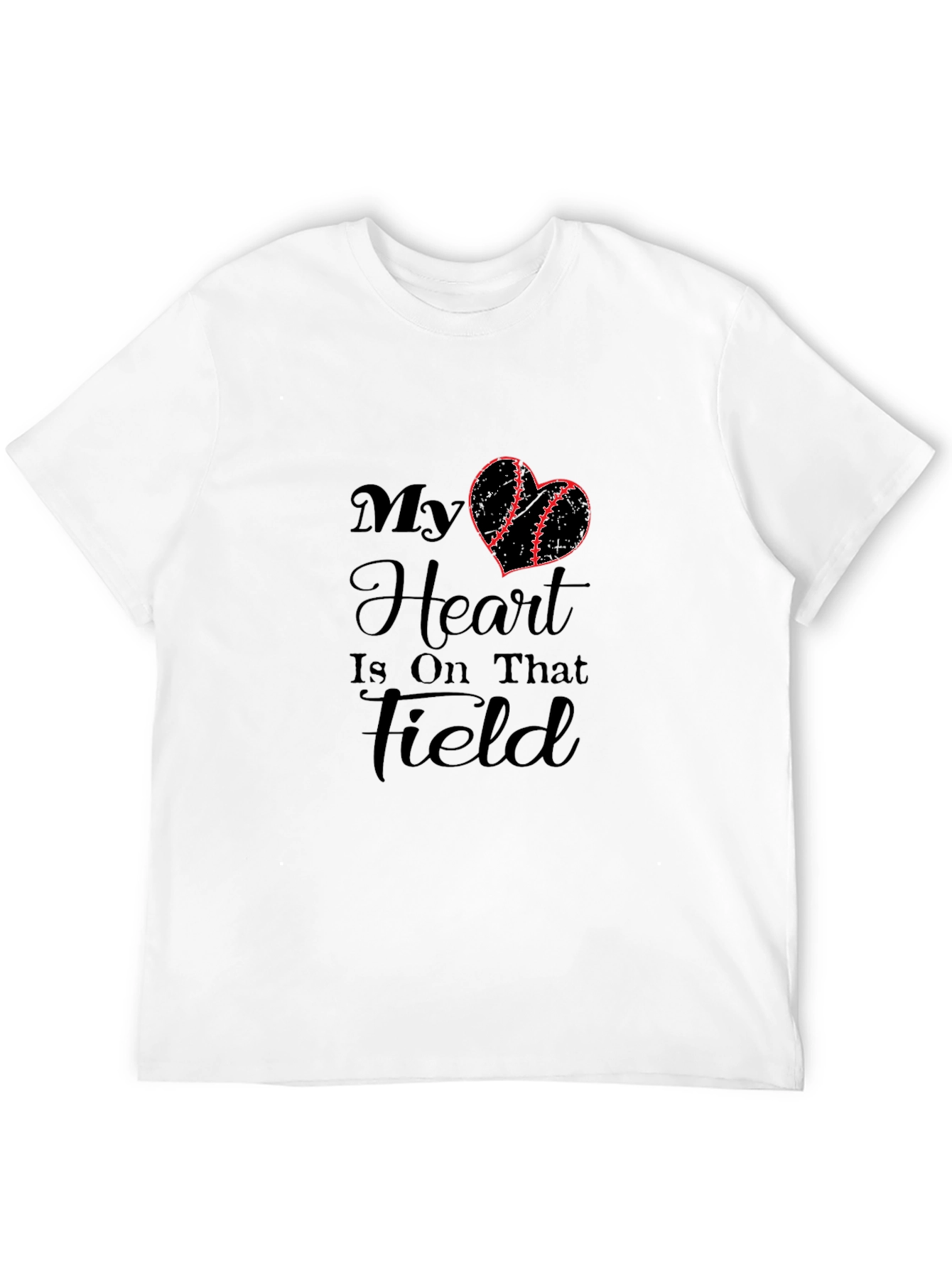 My Heart is on That Field Graphic Tee