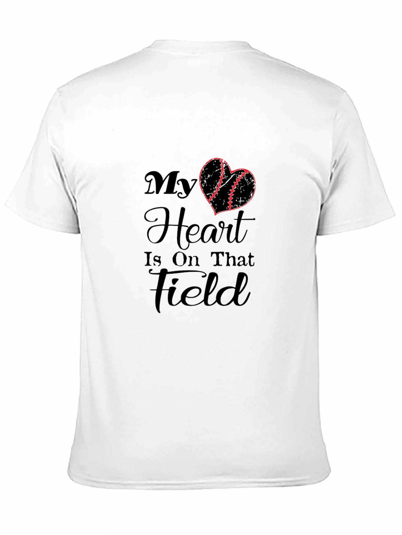 My Heart is on That Field Graphic Tee