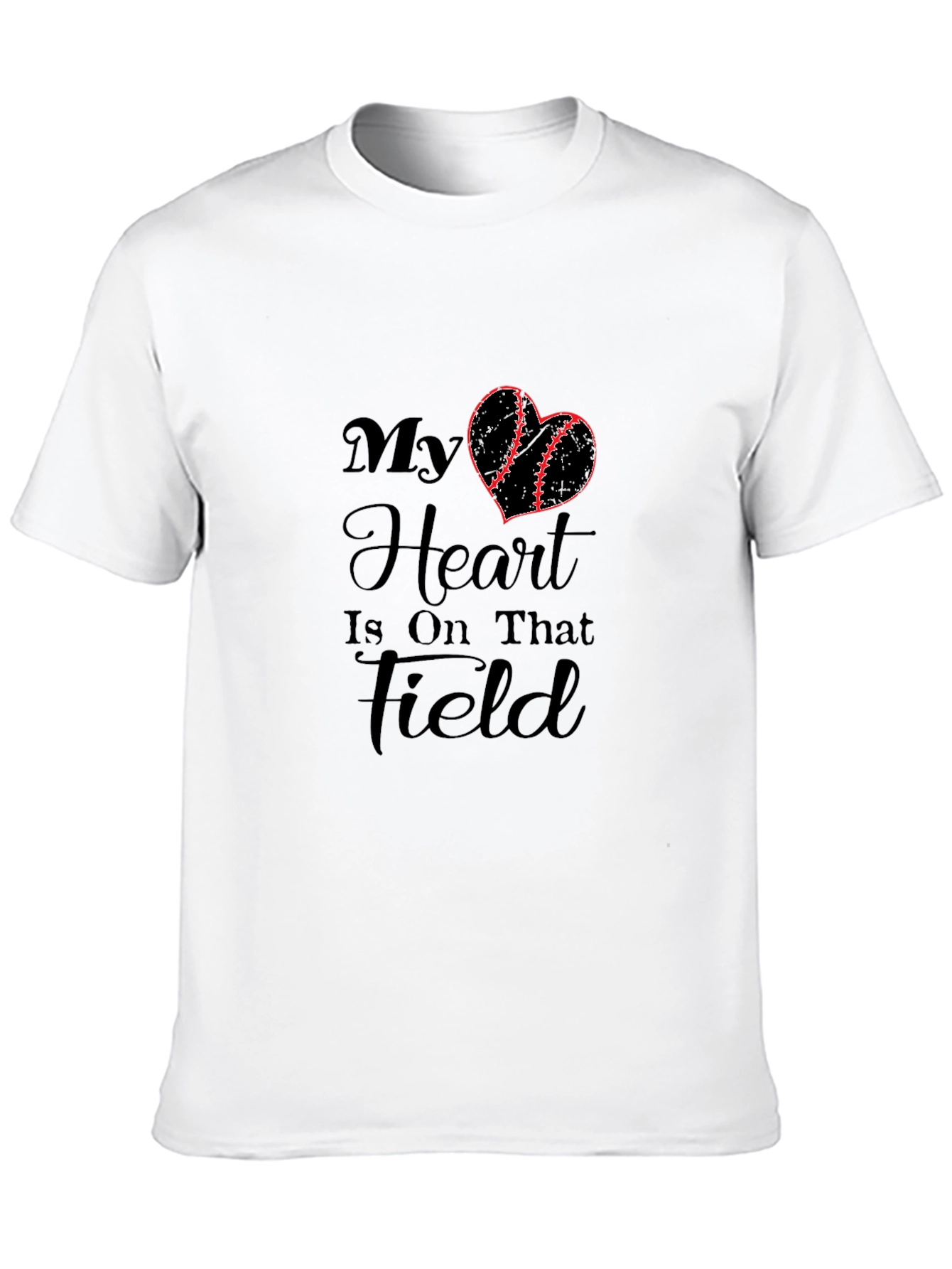 My Heart is on That Field Graphic Tee