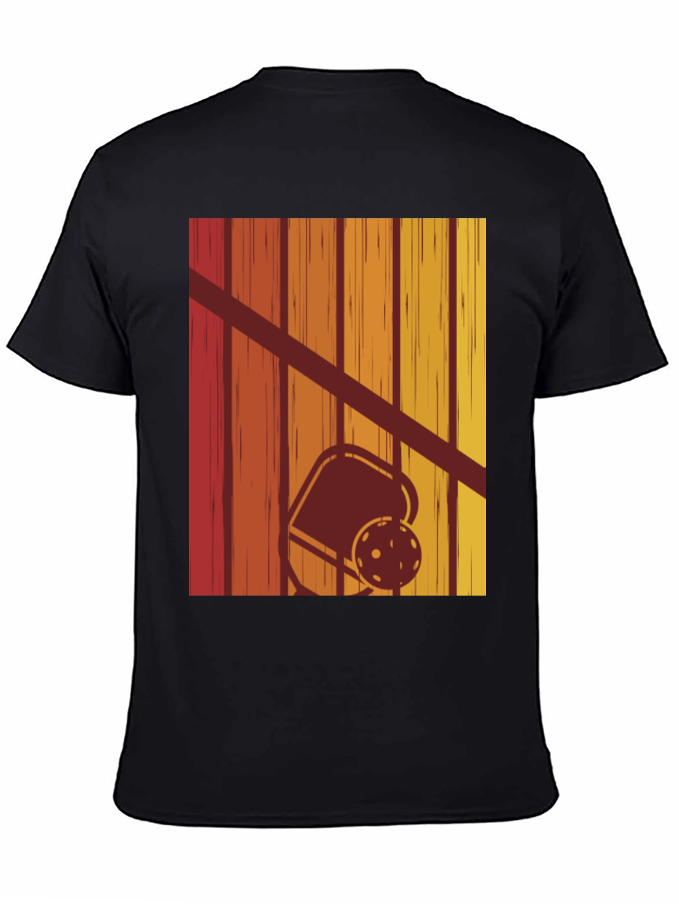 Retro Pickleball Sunset T-Shirt