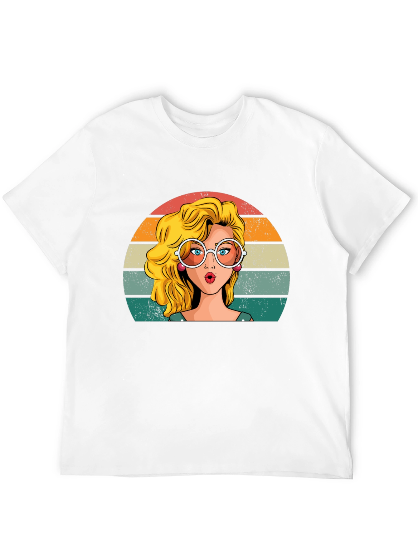 Retro Pop Art Girl T-Shirt
