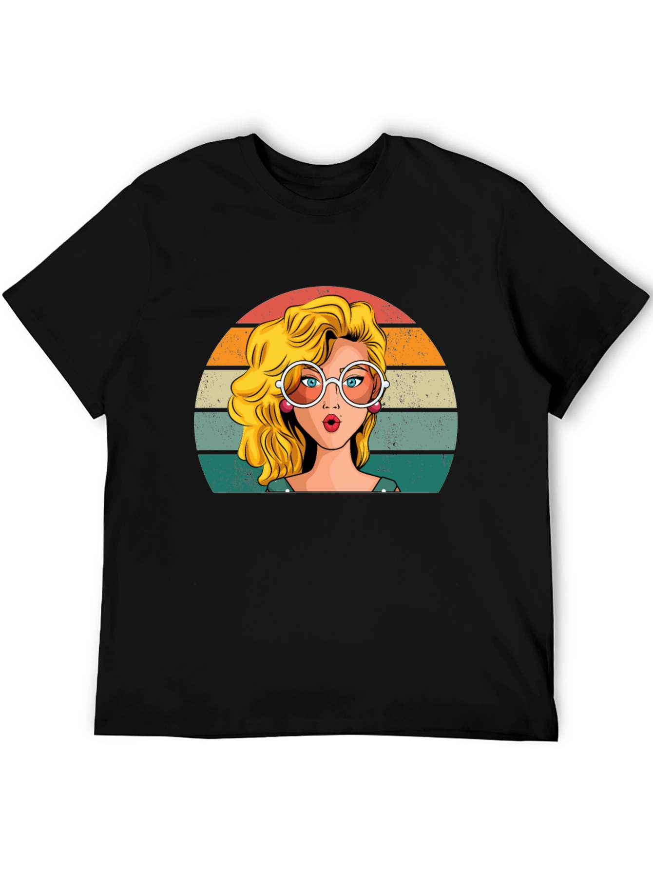 Retro Pop Art Girl T-Shirt