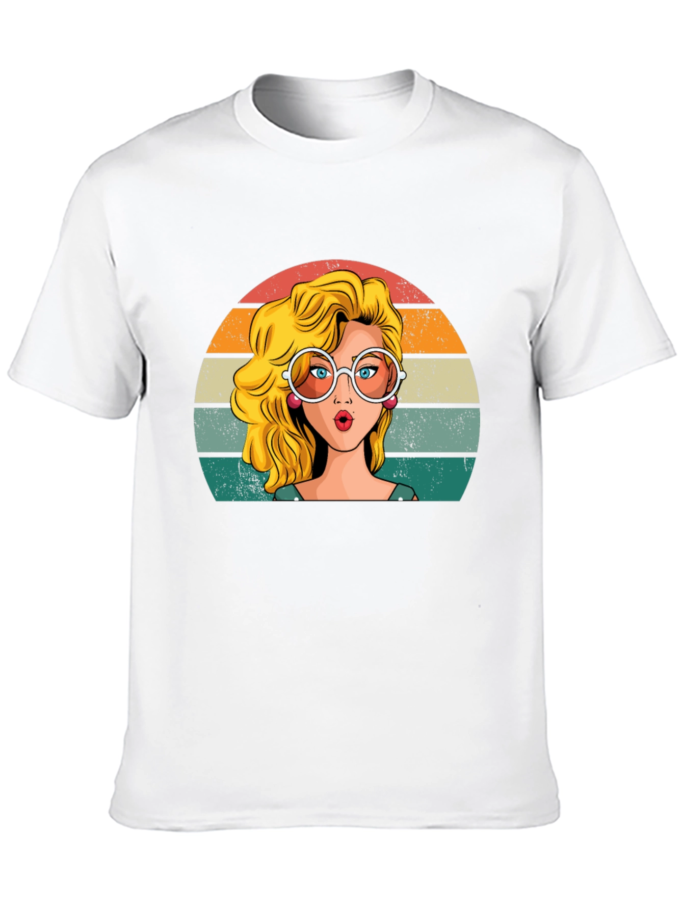 Retro Pop Art Girl T-Shirt