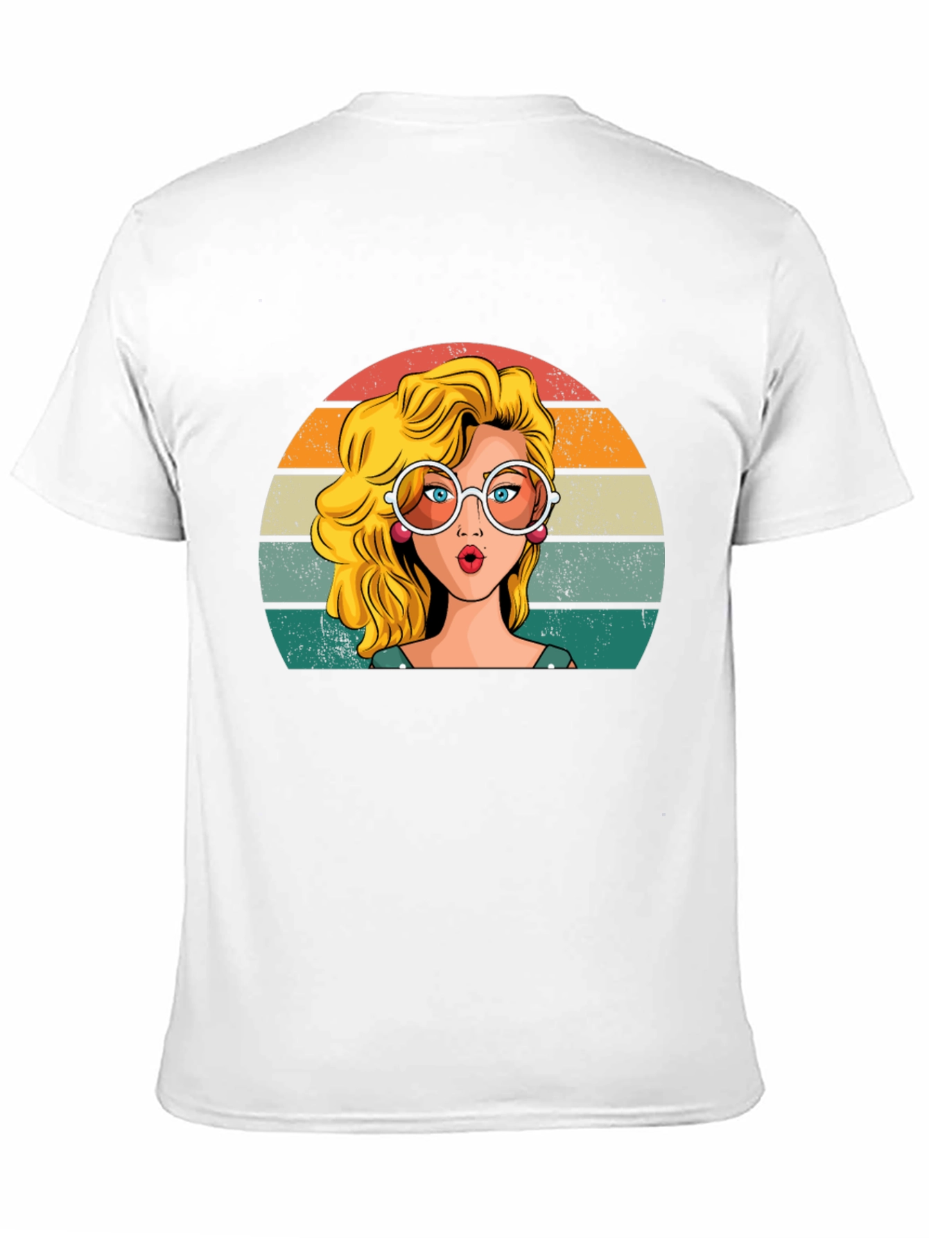 Retro Pop Art Girl T-Shirt
