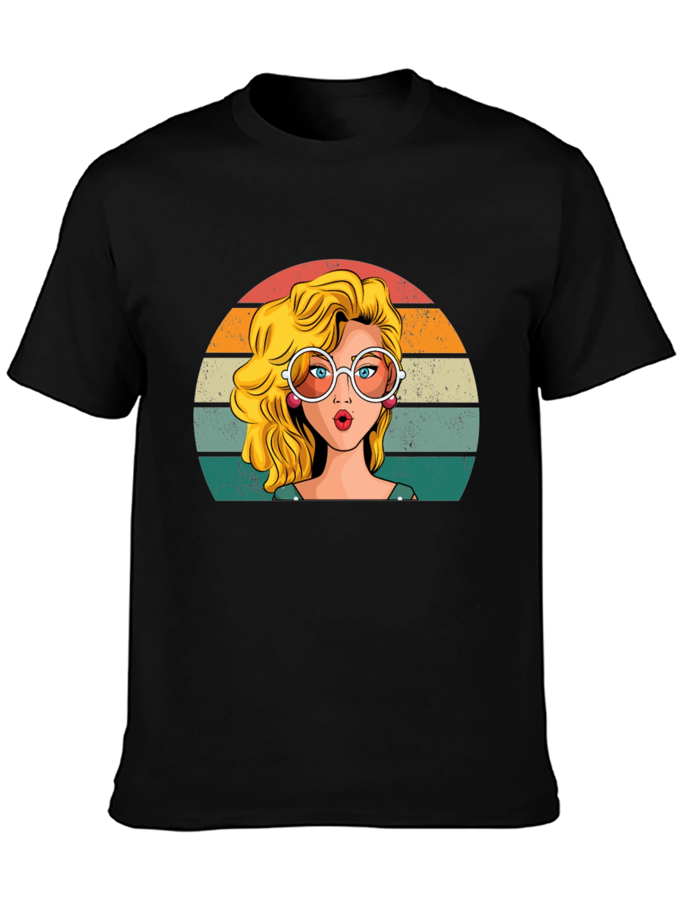 Retro Pop Art Girl T-Shirt