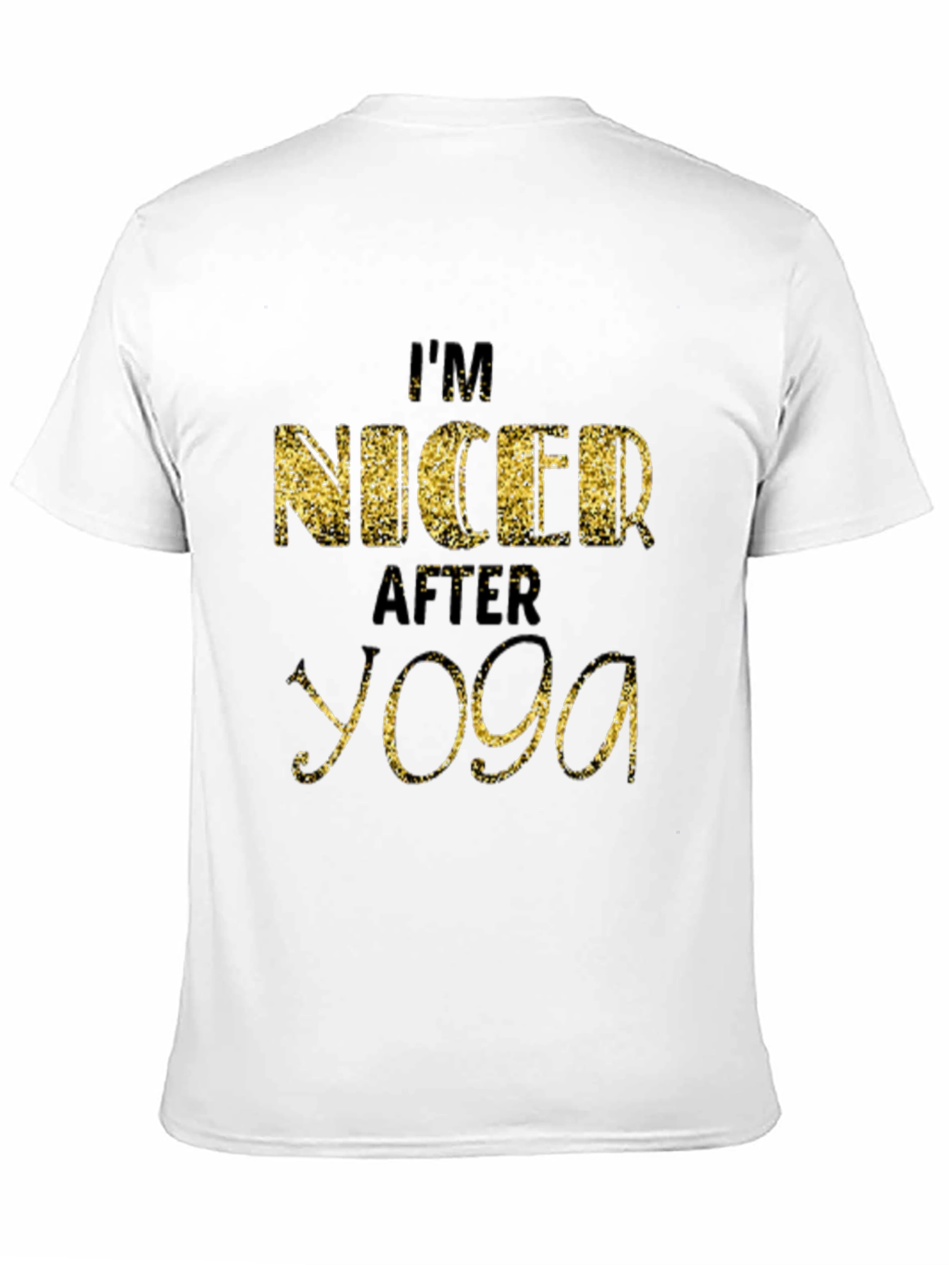Im Nicer After Yoga T-Shirt - Trendy Graphic Tee