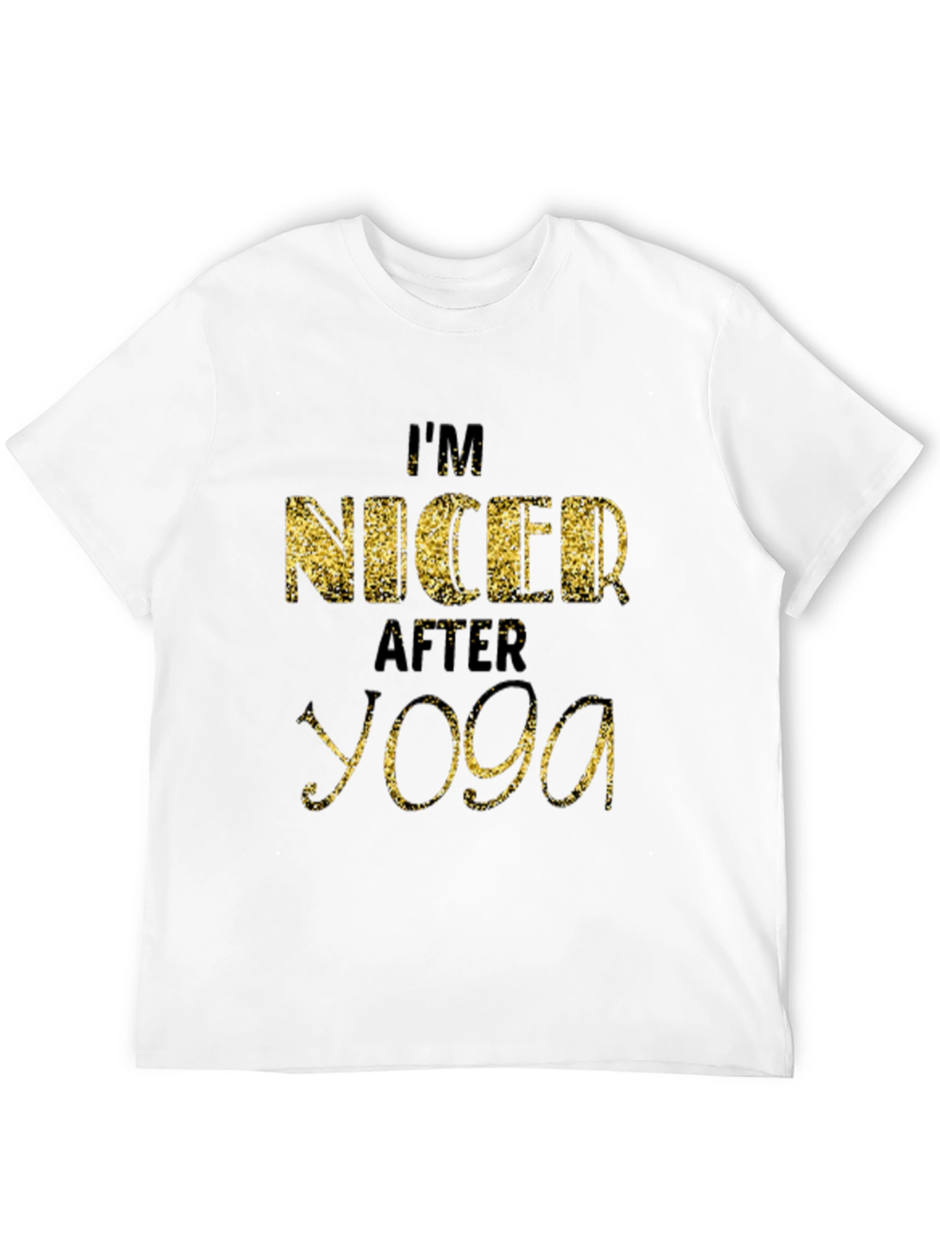 Im Nicer After Yoga T-Shirt - Trendy Graphic Tee