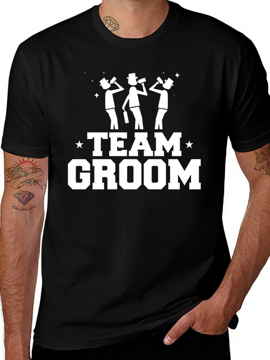 Team Groom Bachelor Party T-Shirt