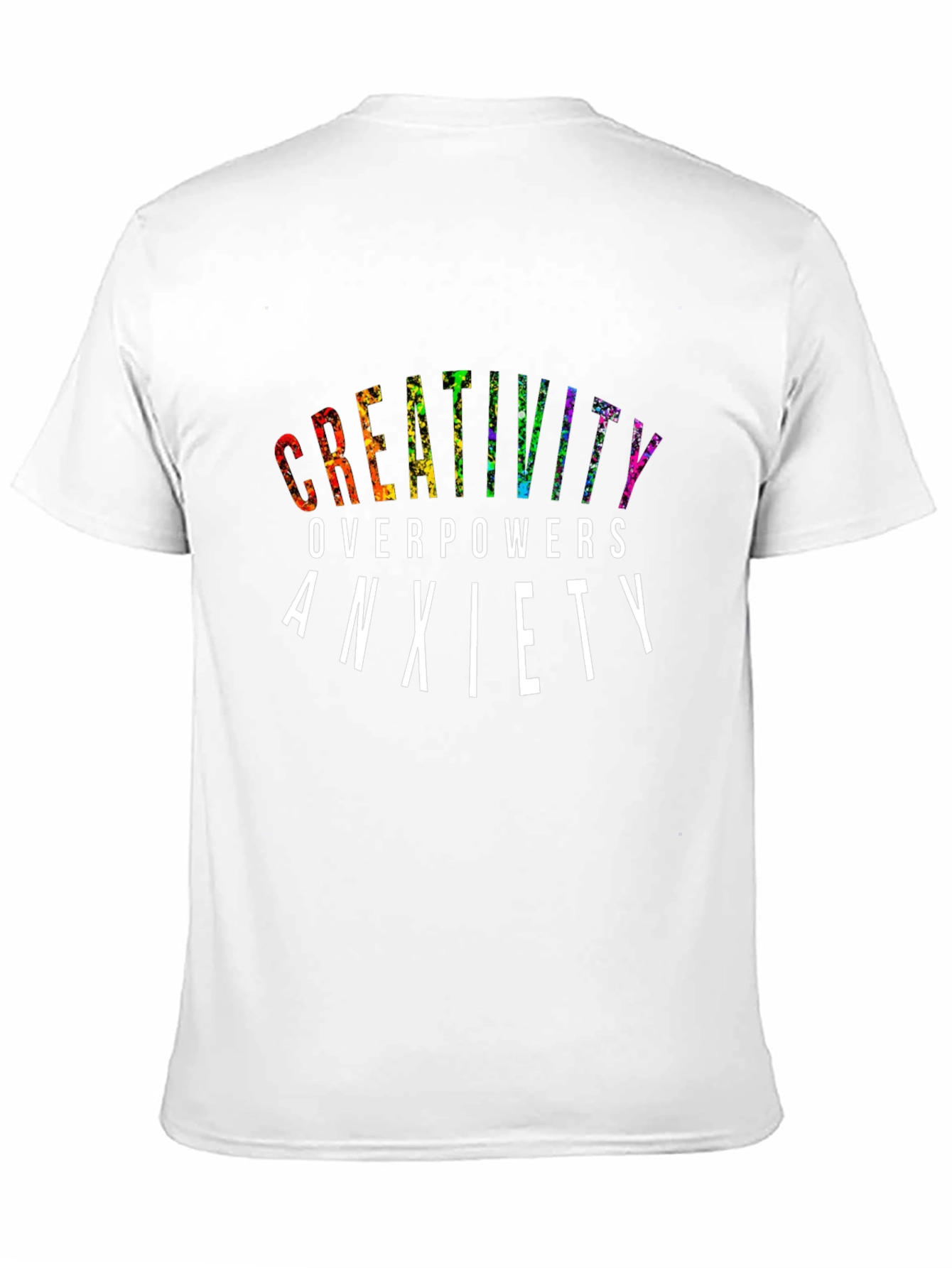 Creativity Overpowers Anxiety Graphic Tee