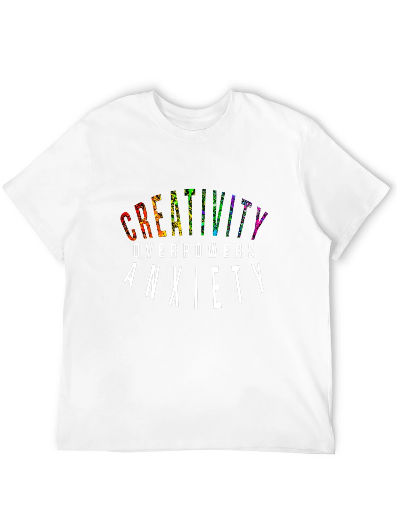 Creativity Overpowers Anxiety Graphic Tee
