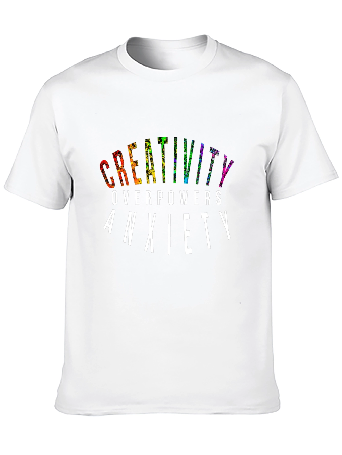Creativity Overpowers Anxiety Graphic Tee