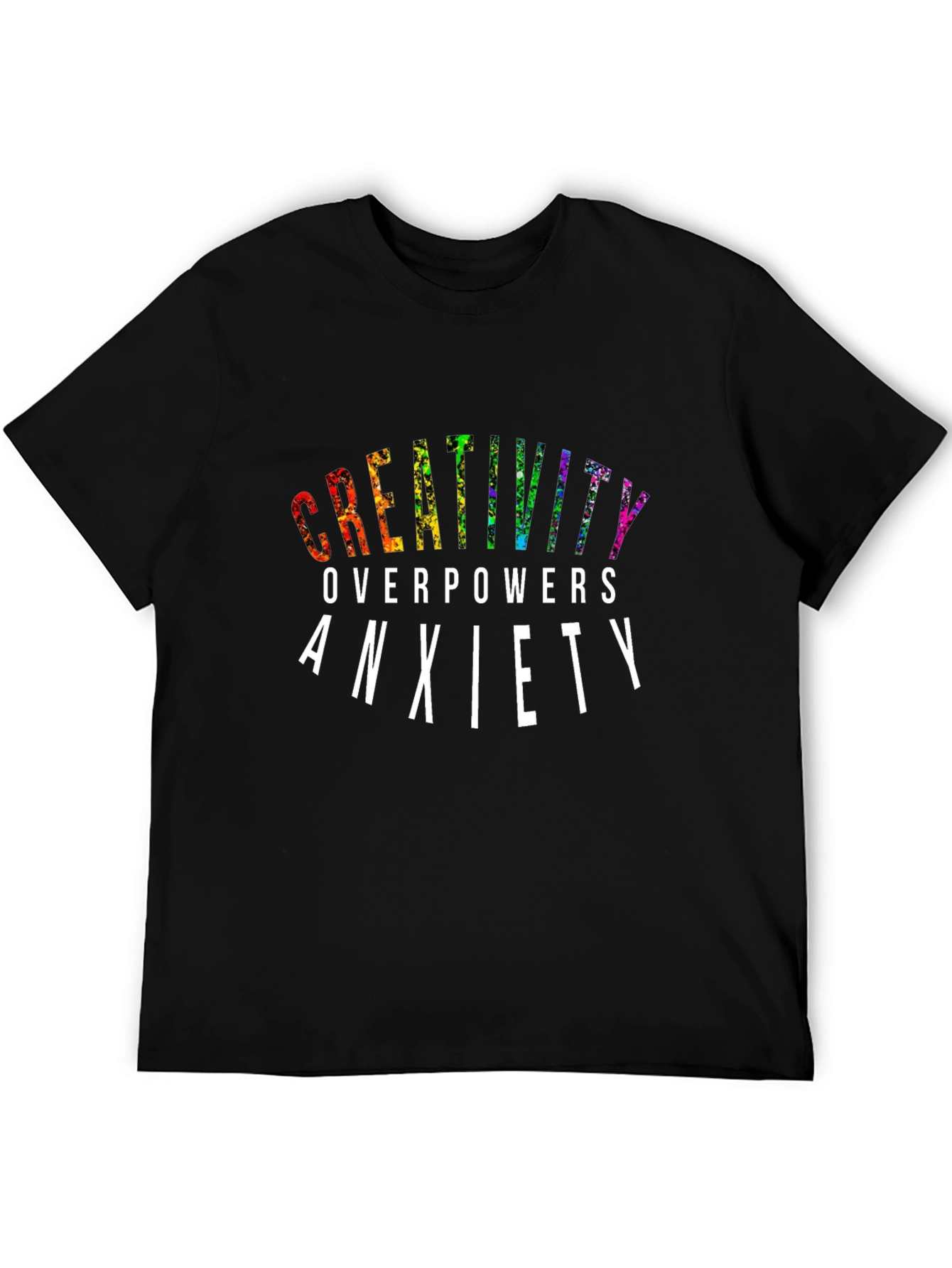 Creativity Overpowers Anxiety Graphic Tee