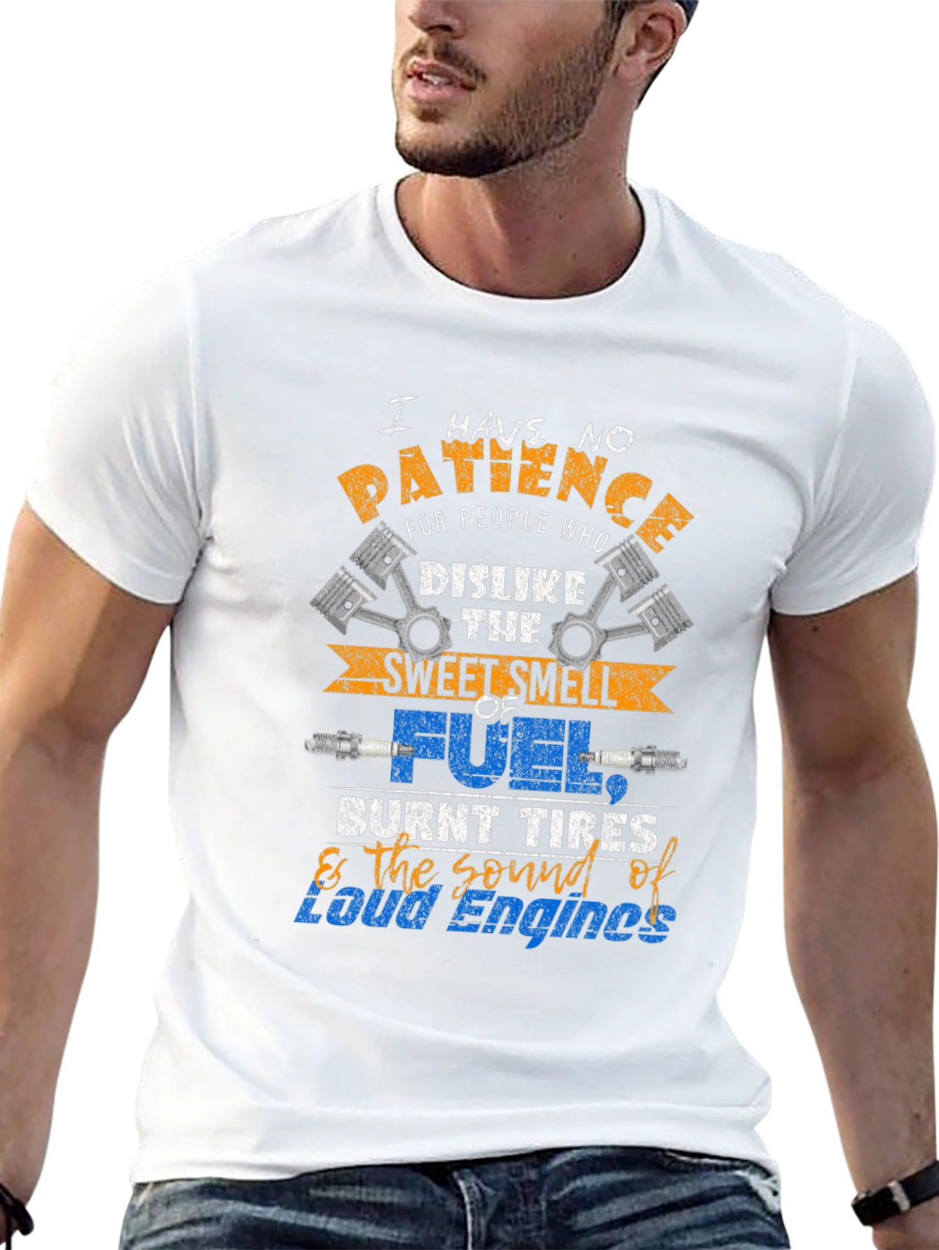 No Patience Fuel & Engine T-Shirt