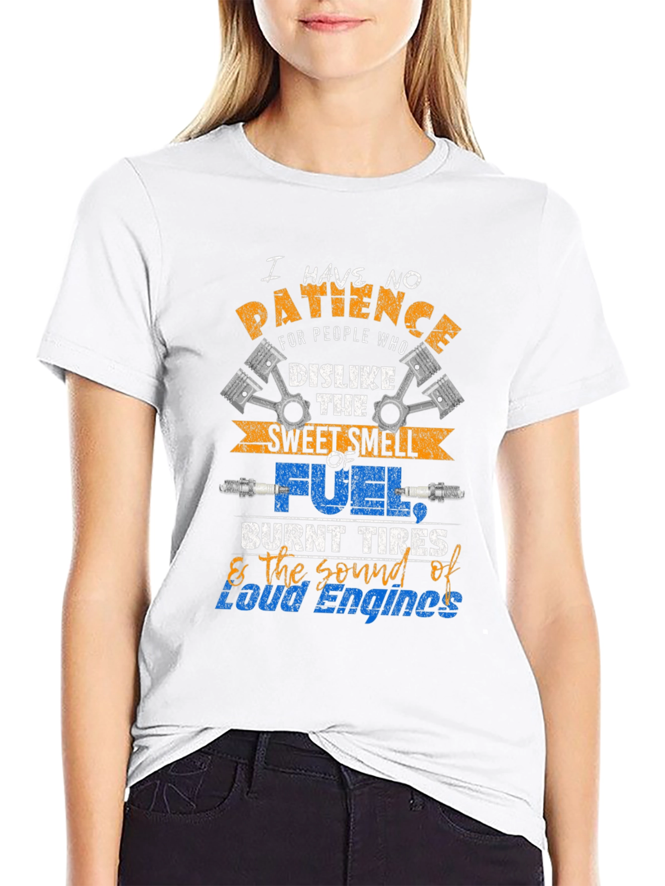 No Patience Fuel & Engine T-Shirt