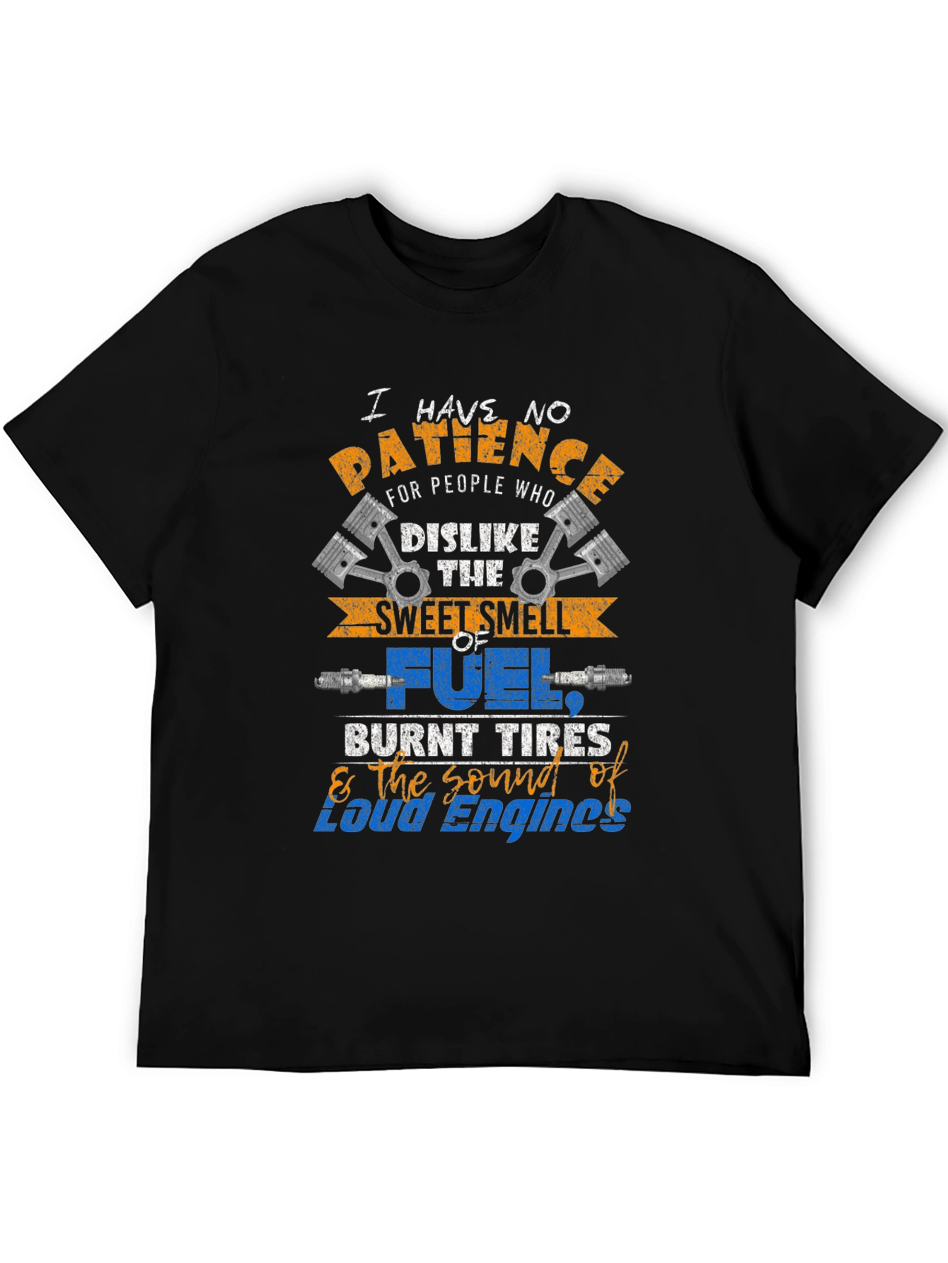 No Patience Fuel & Engine T-Shirt