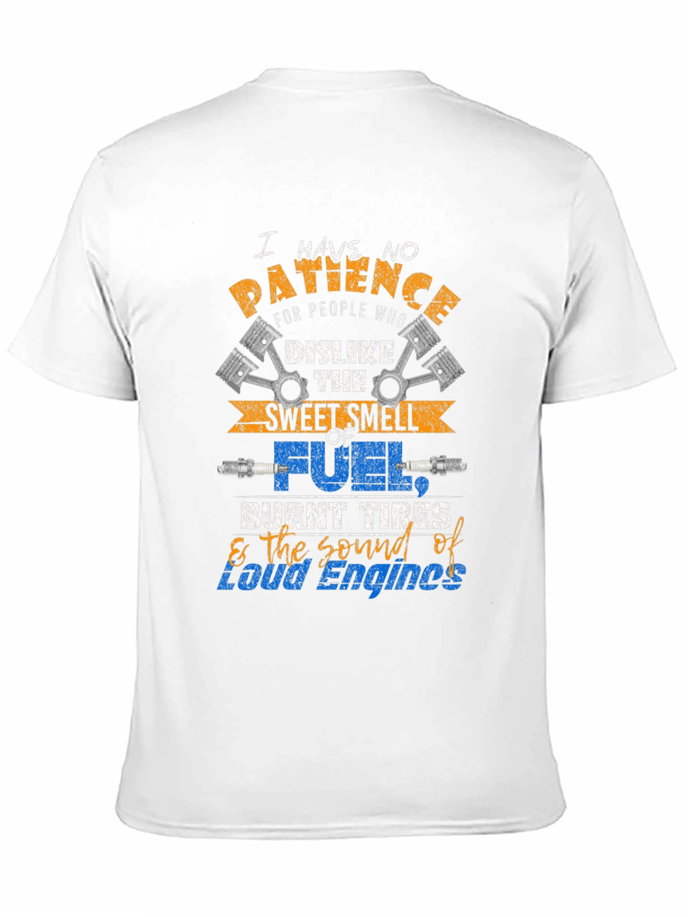 No Patience Fuel & Engine T-Shirt