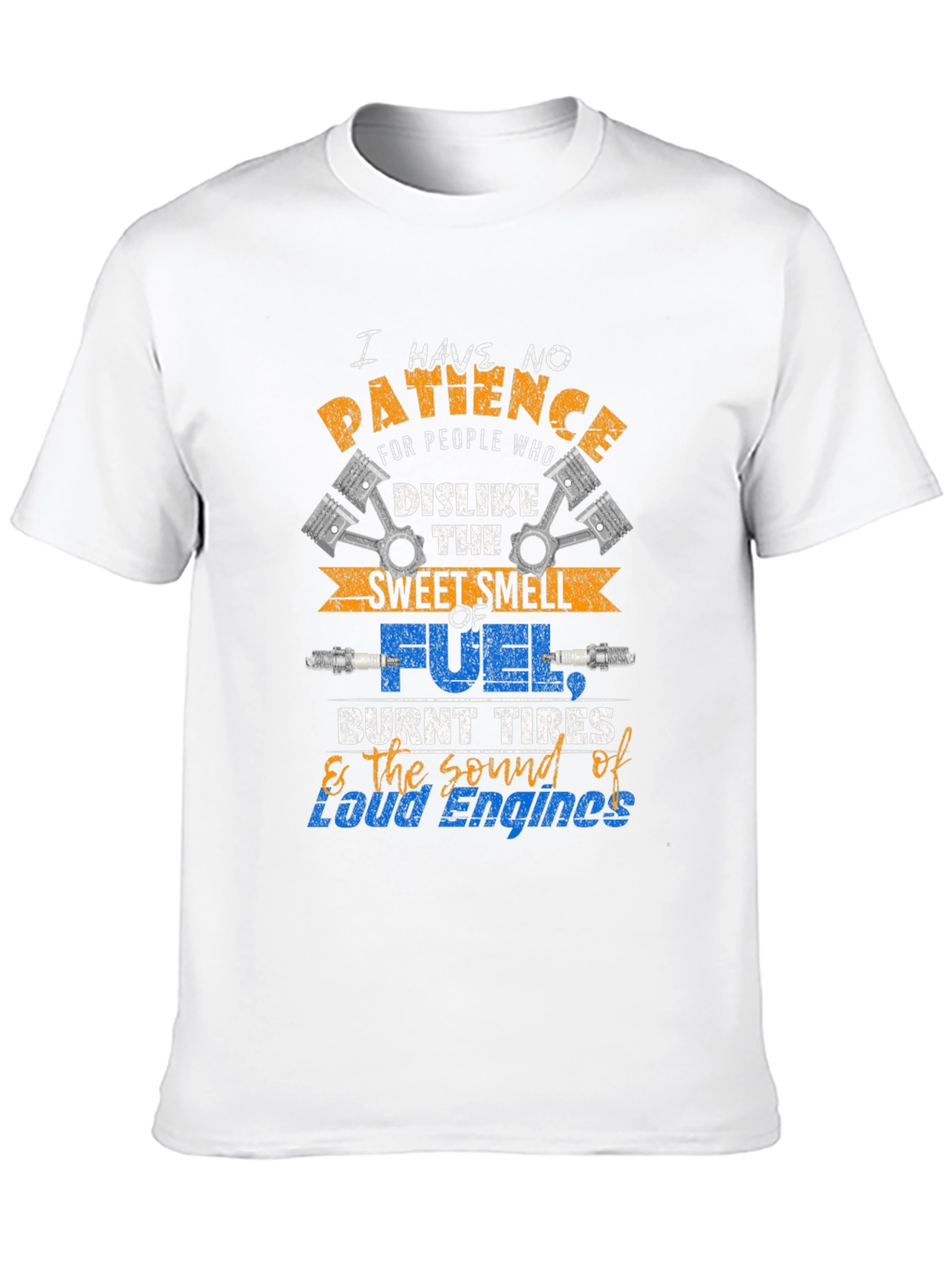 No Patience Fuel & Engine T-Shirt