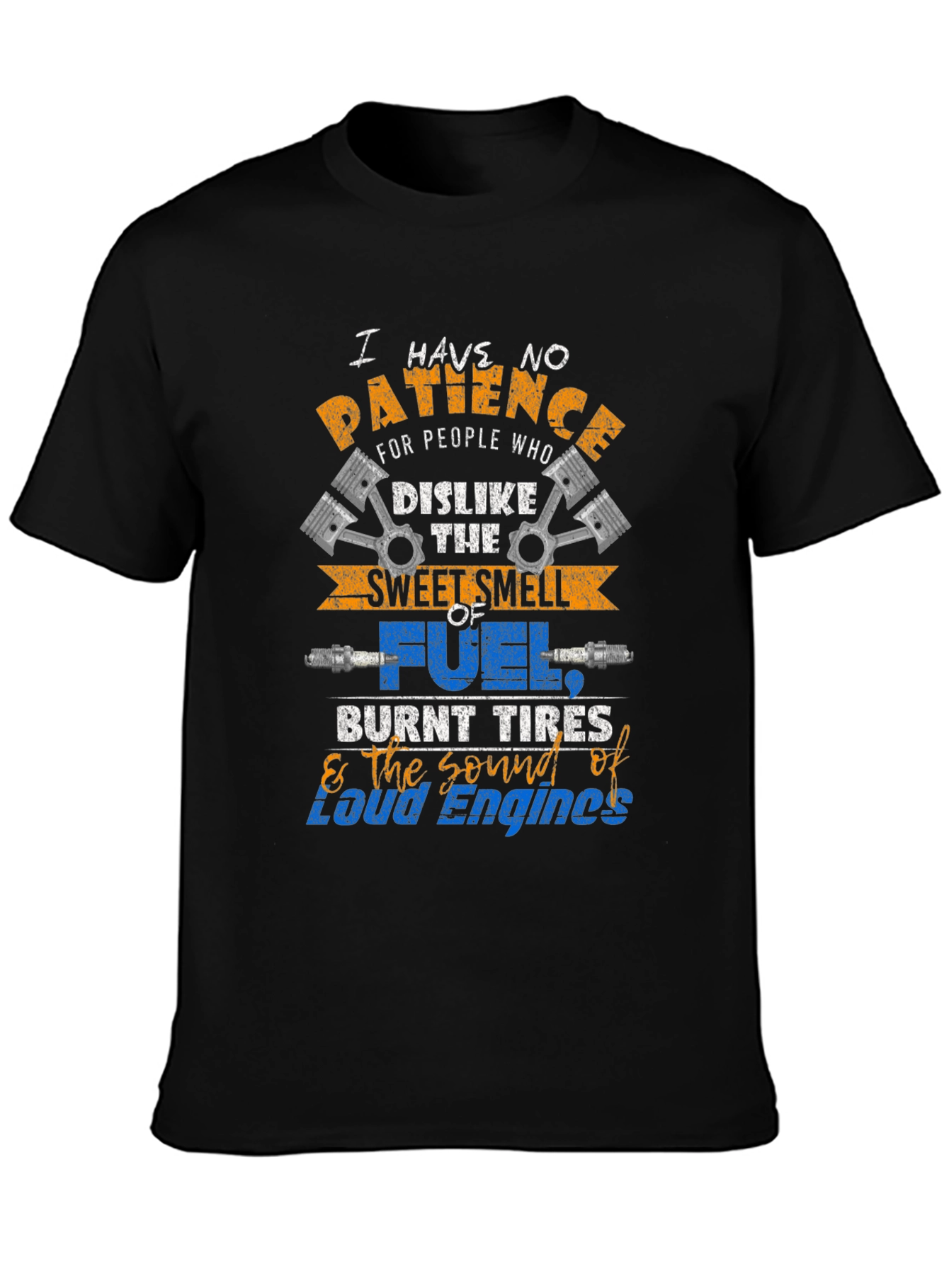No Patience Fuel & Engine T-Shirt