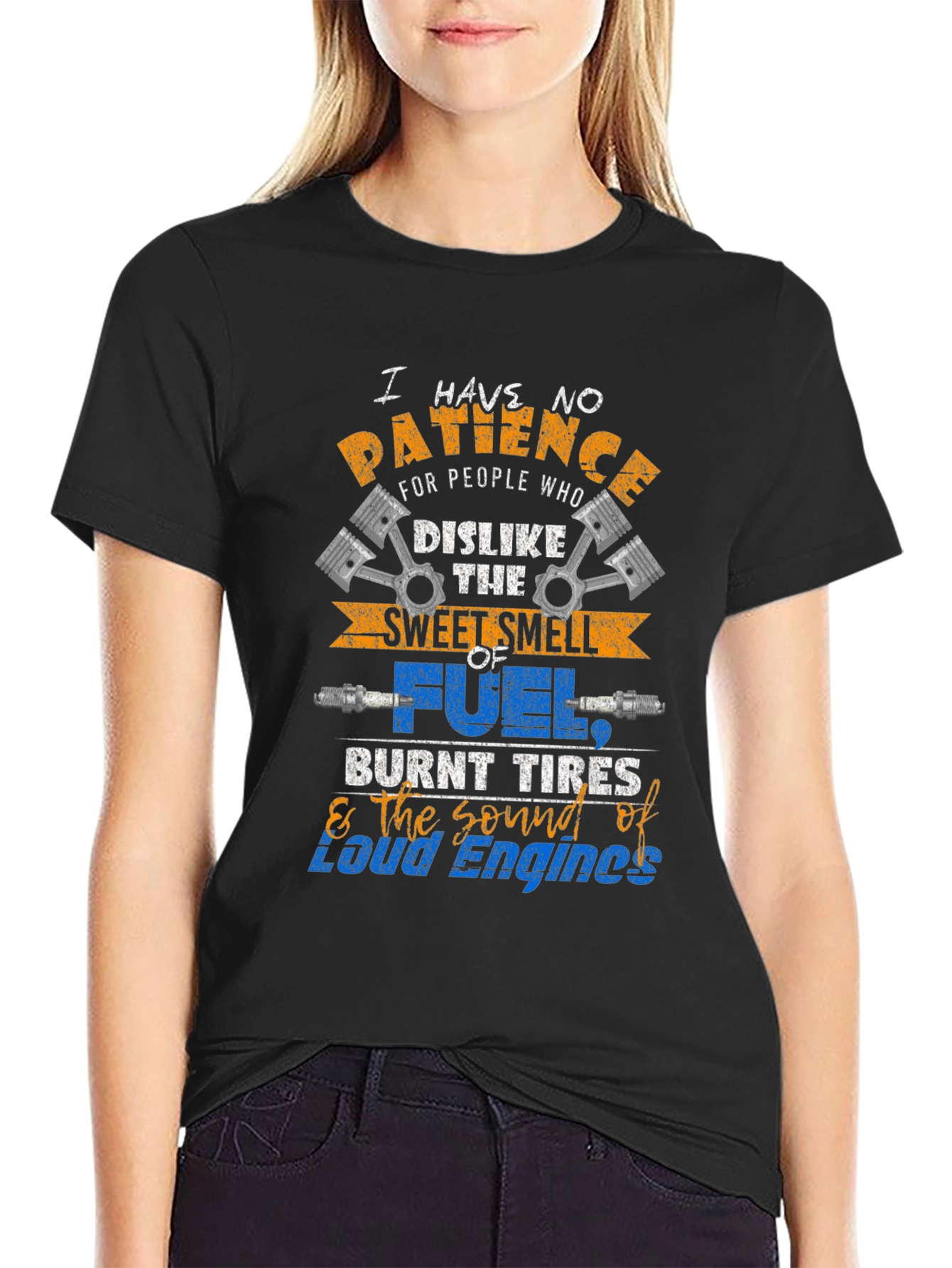 No Patience Fuel & Engine T-Shirt