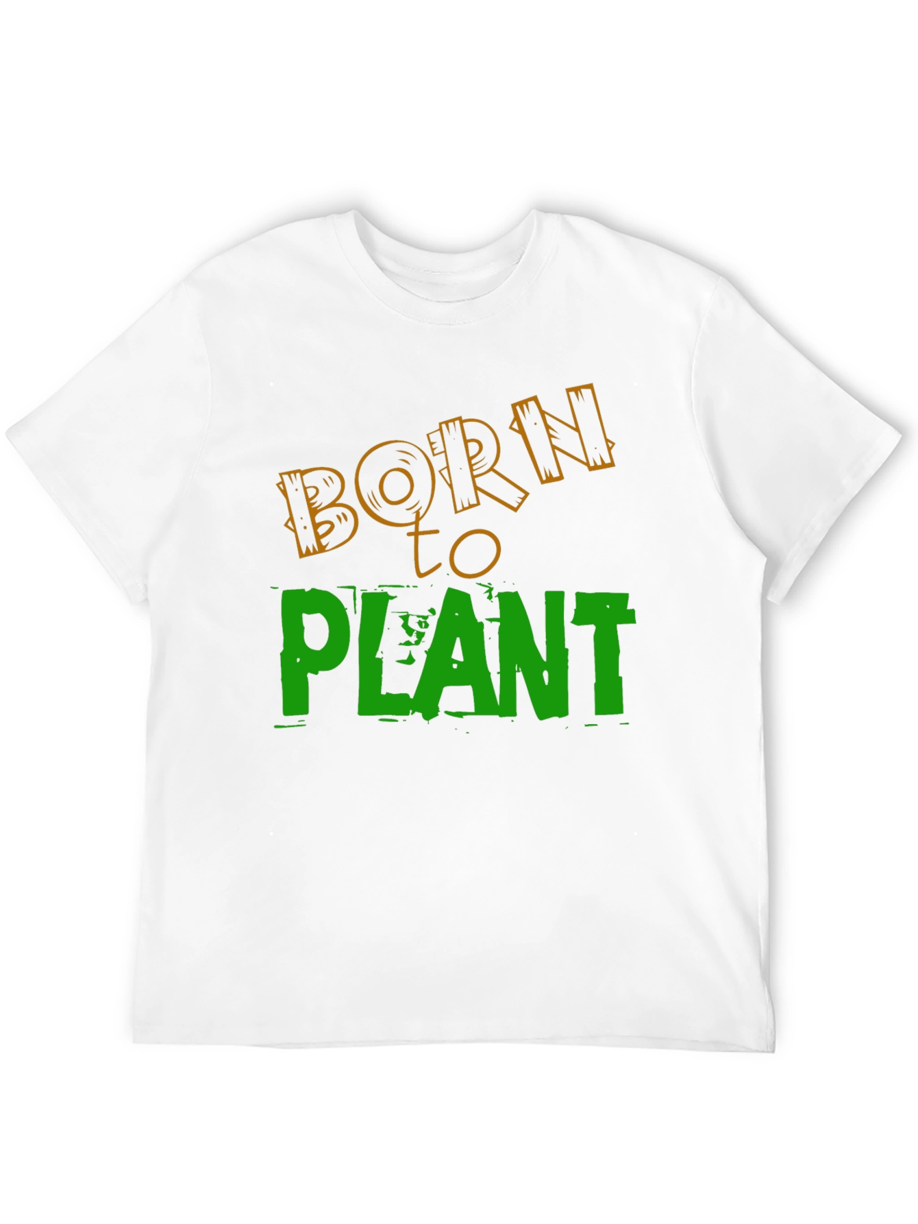 Born to Plant Graphic T-Shirt - Black