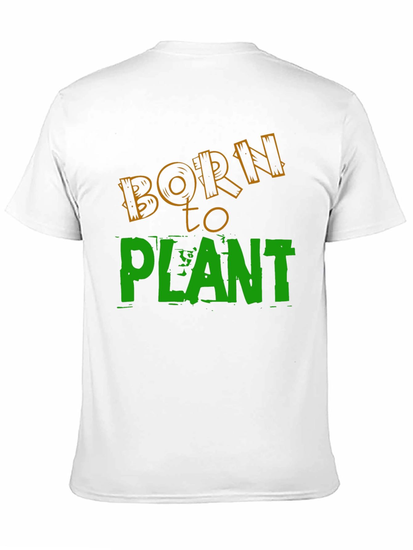 Born to Plant Graphic T-Shirt - Black