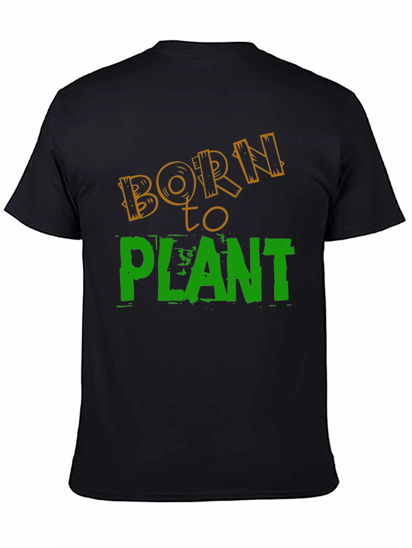 Born to Plant Graphic T-Shirt - Black