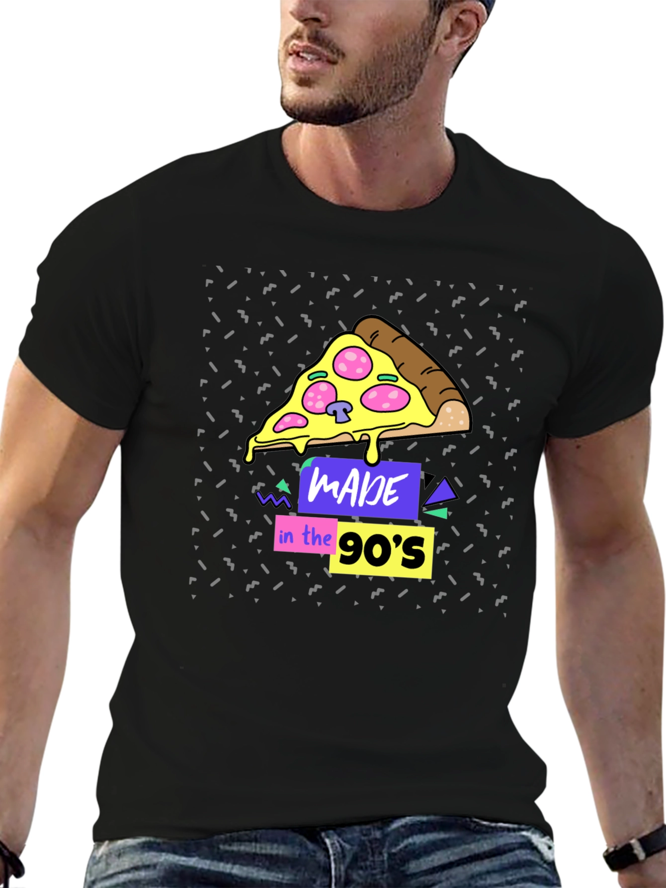 Pizza Slice Made in the 90s T-Shirt