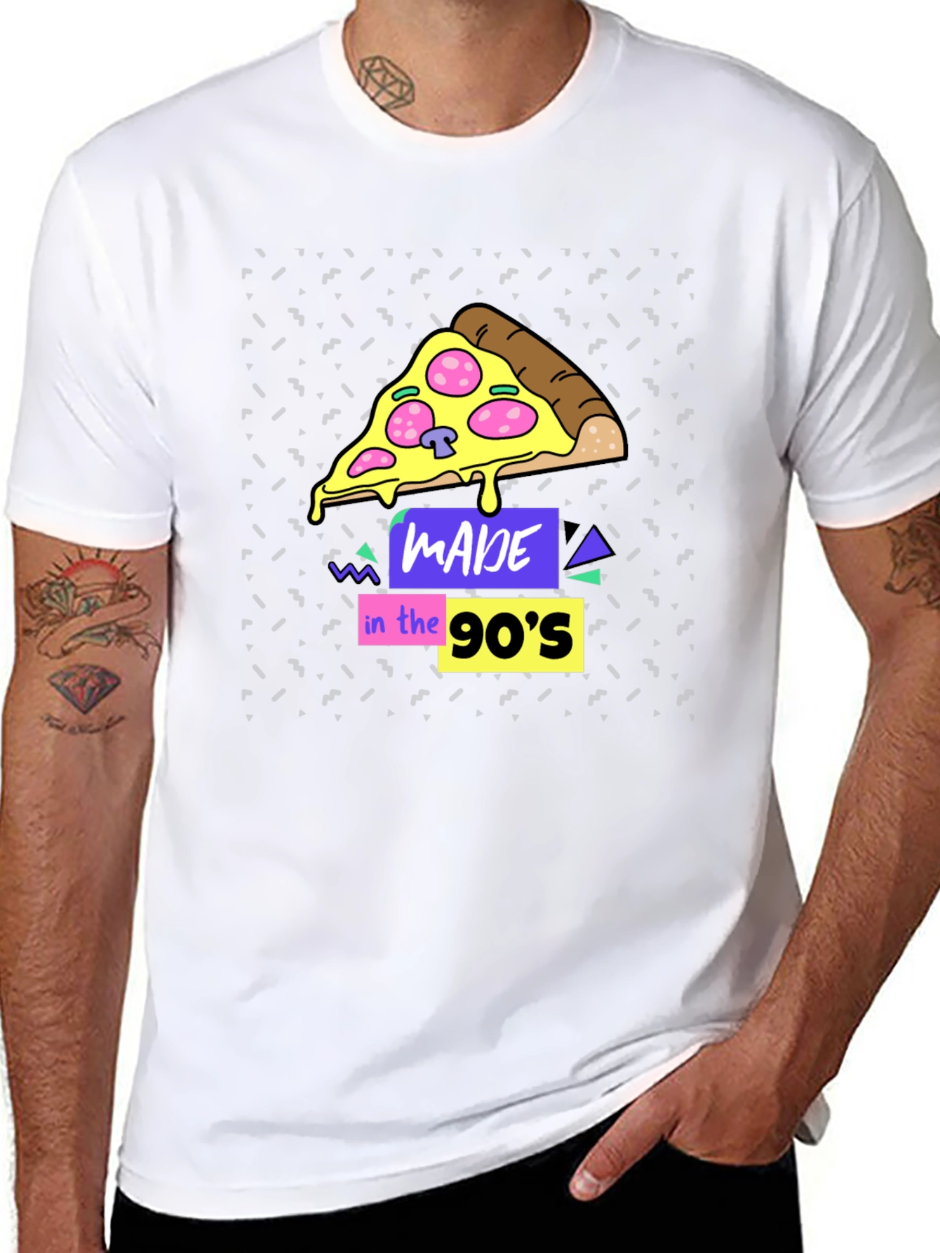 Pizza Slice Made in the 90s T-Shirt