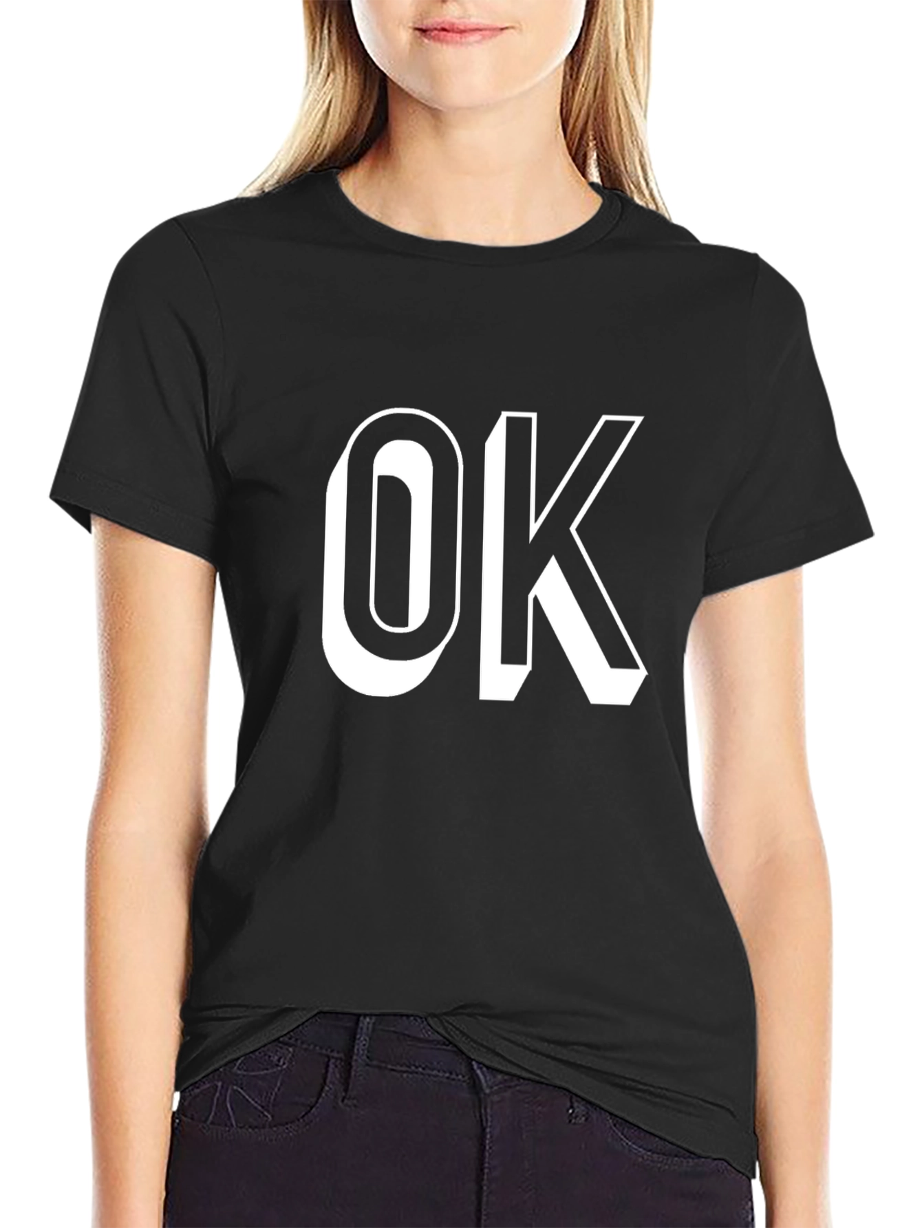 OK T-Shirt - Bold Graphic Tee