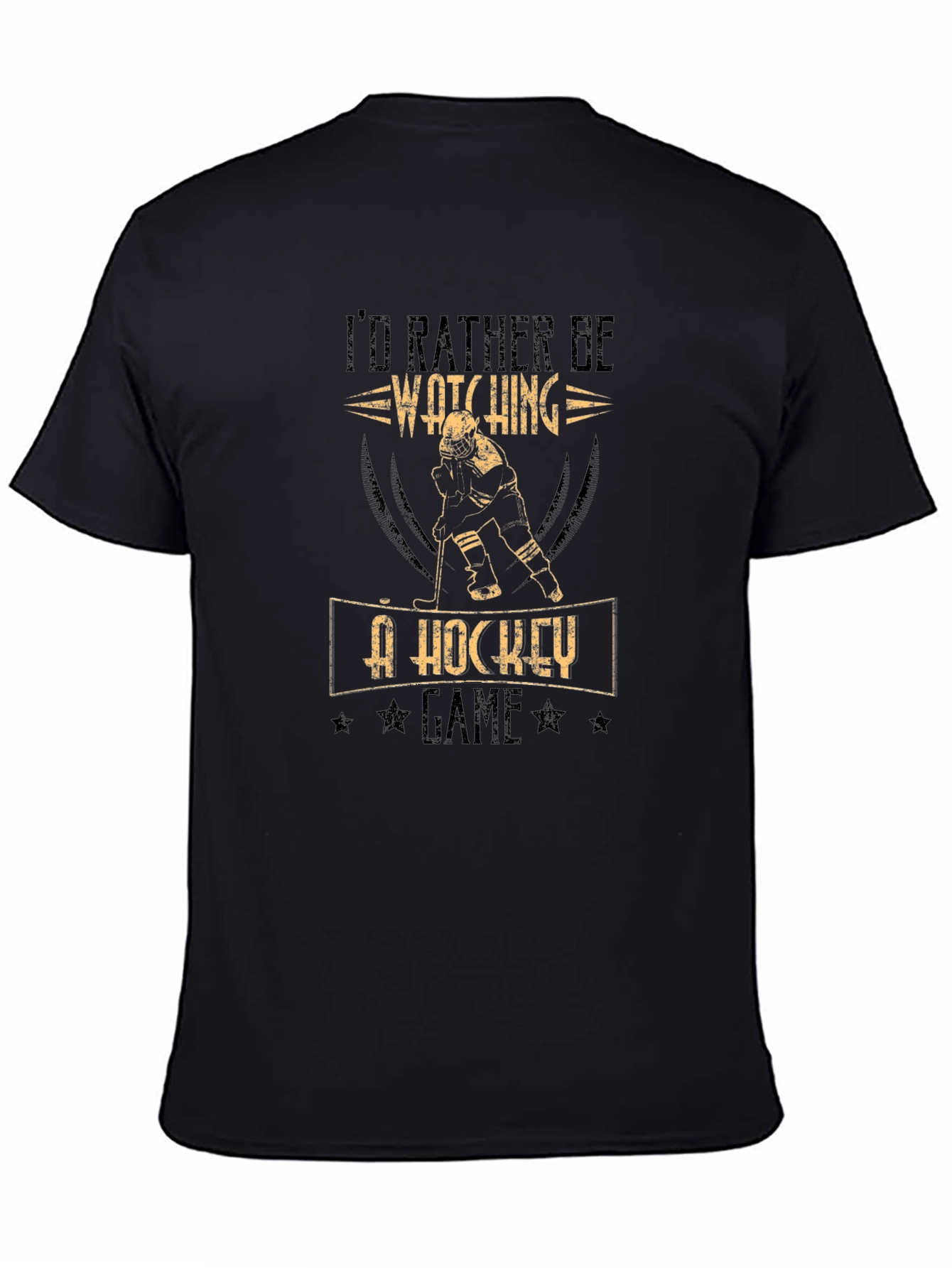 Hockey Game Graphic T-Shirt