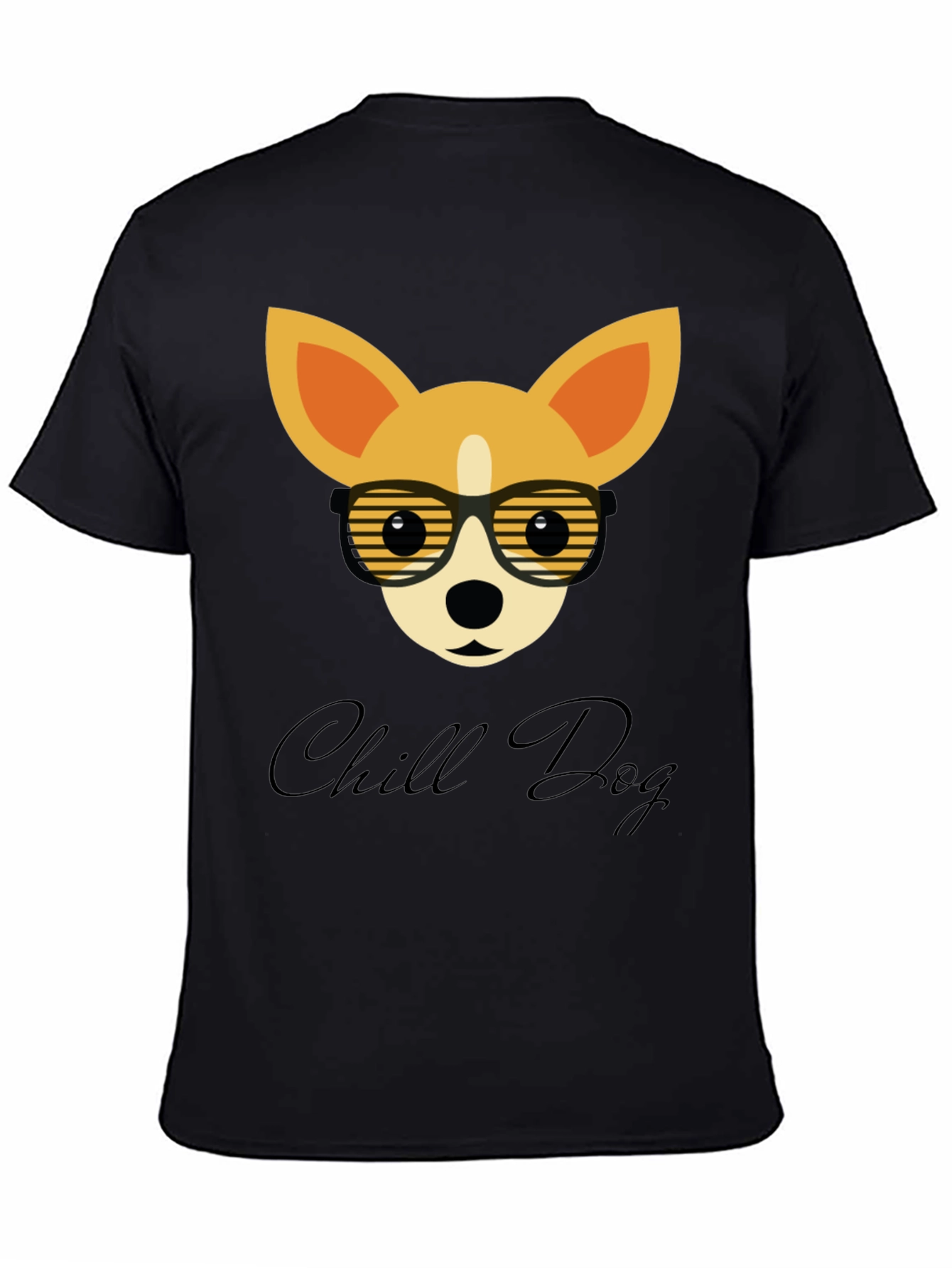 Chill Dog Graphic Tee - Cool Canine Style