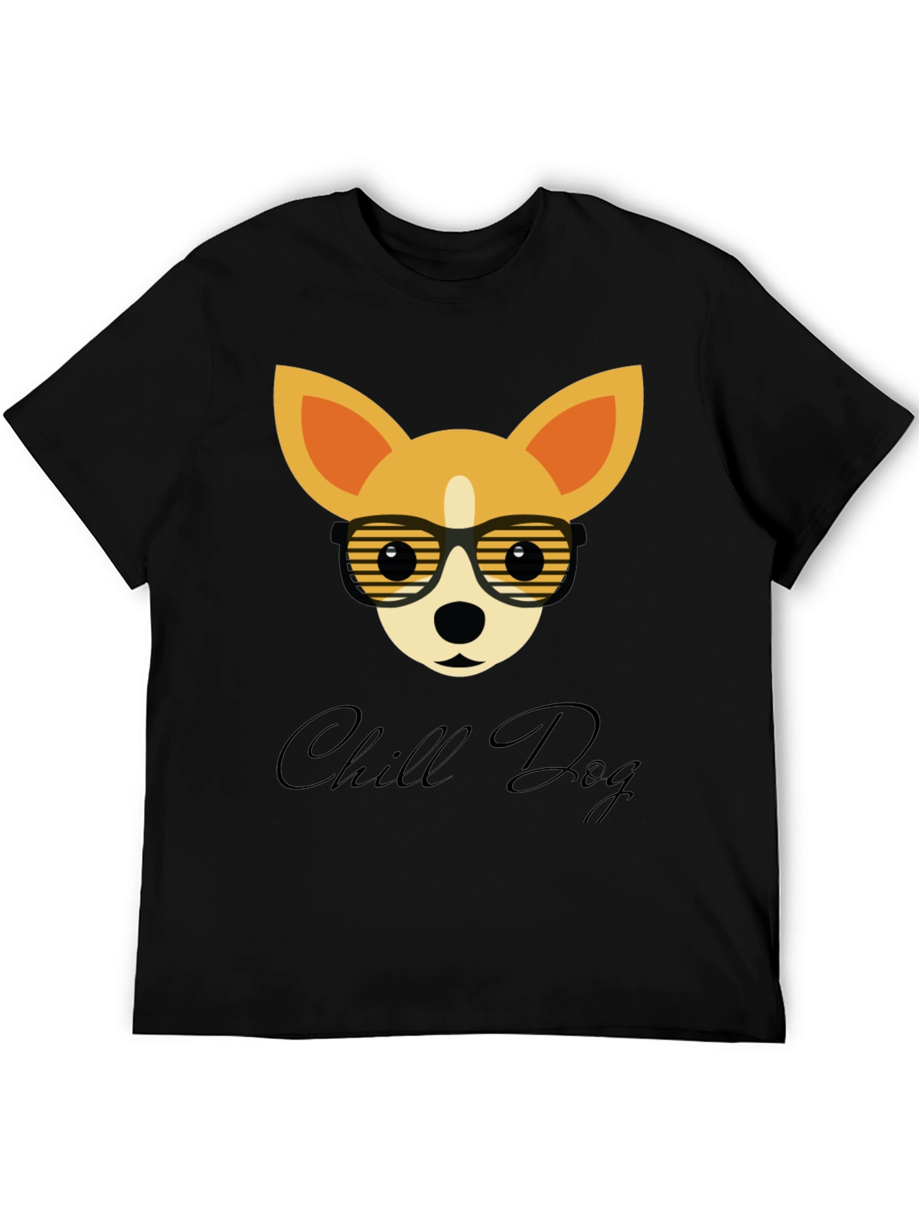 Chill Dog Graphic Tee - Cool Canine Style