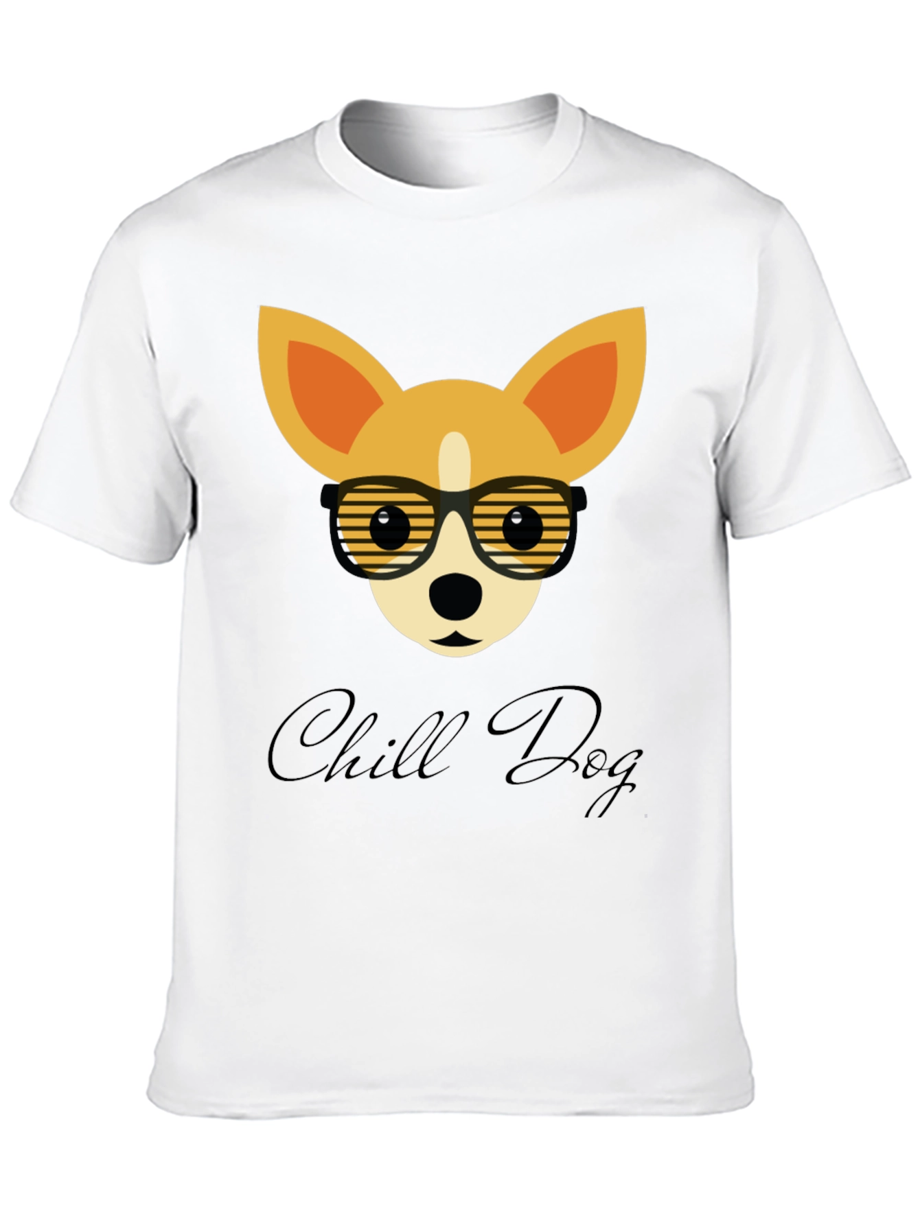 Chill Dog Graphic Tee - Cool Canine Style