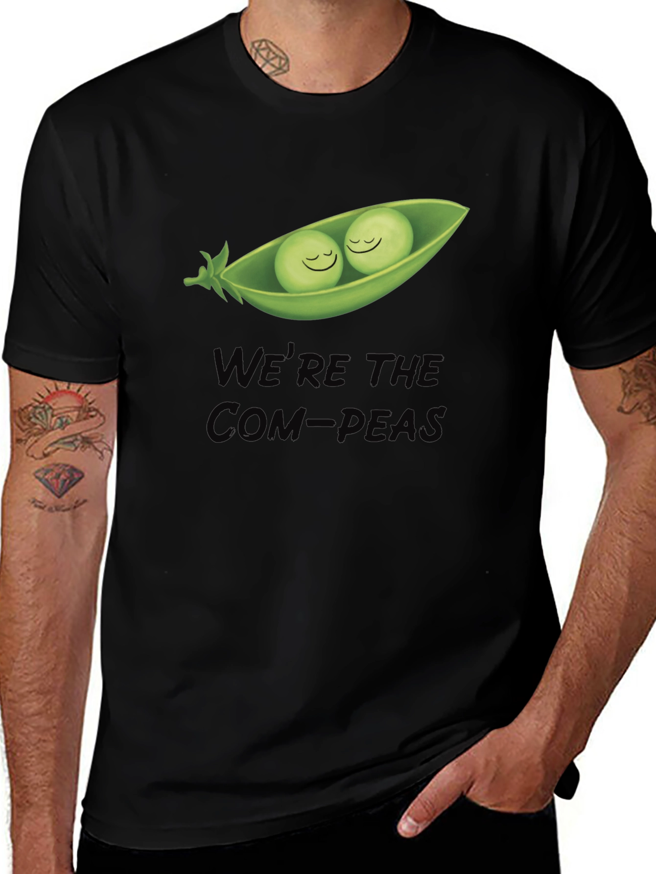 Were the Com-Peas Graphic T-Shirt