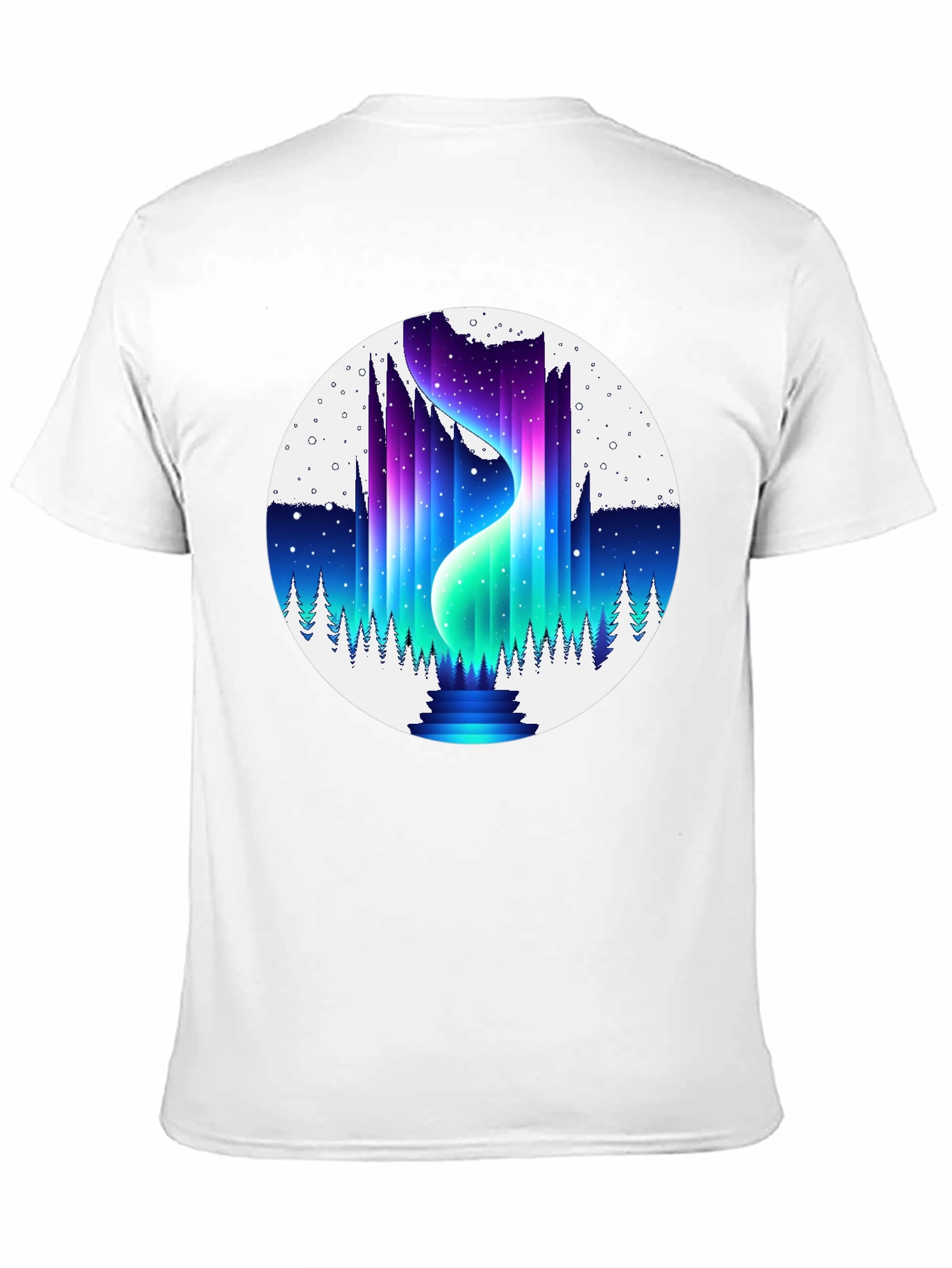 Aurora Borealis Graphic T-Shirt