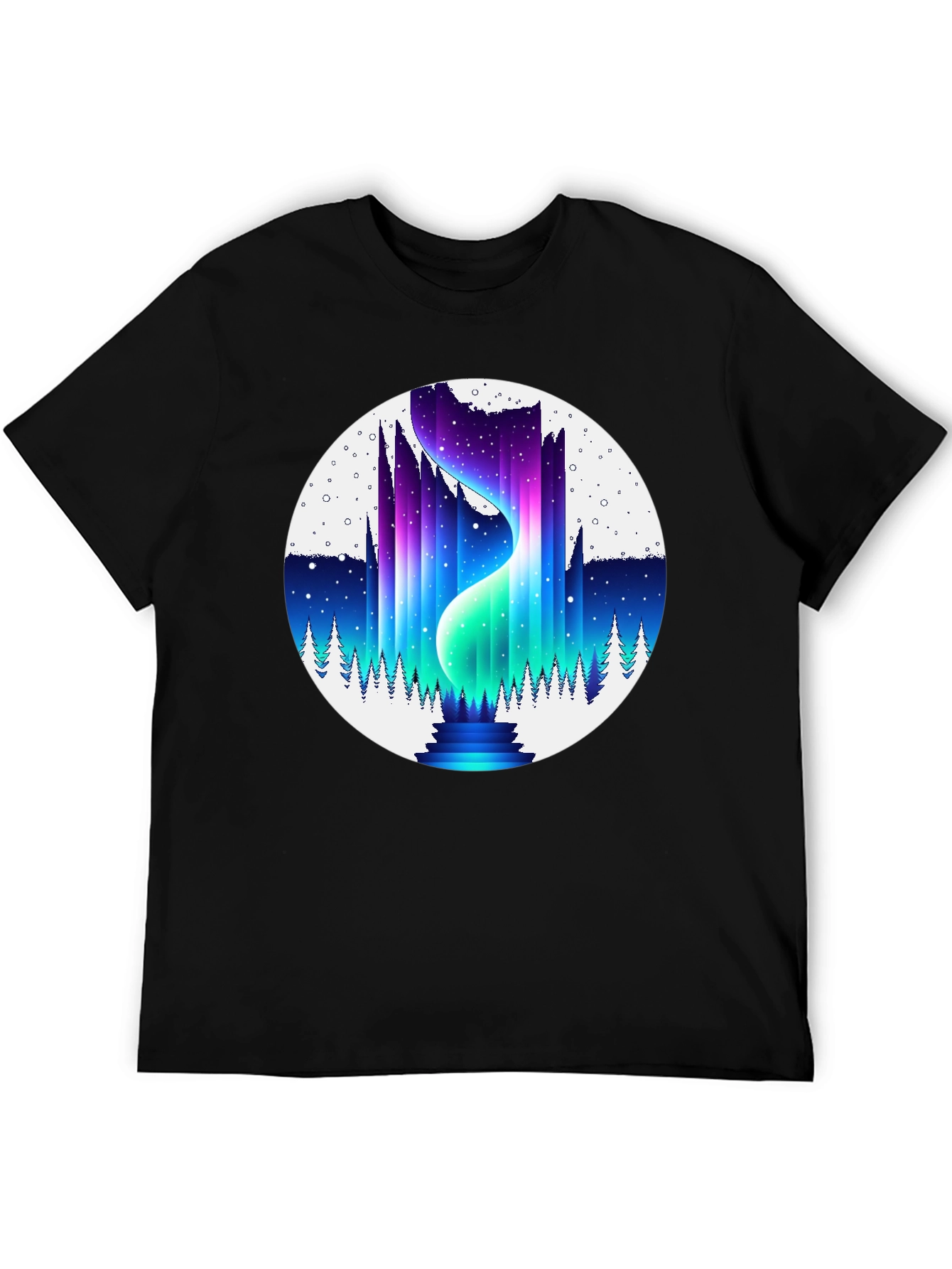 Aurora Borealis Graphic T-Shirt